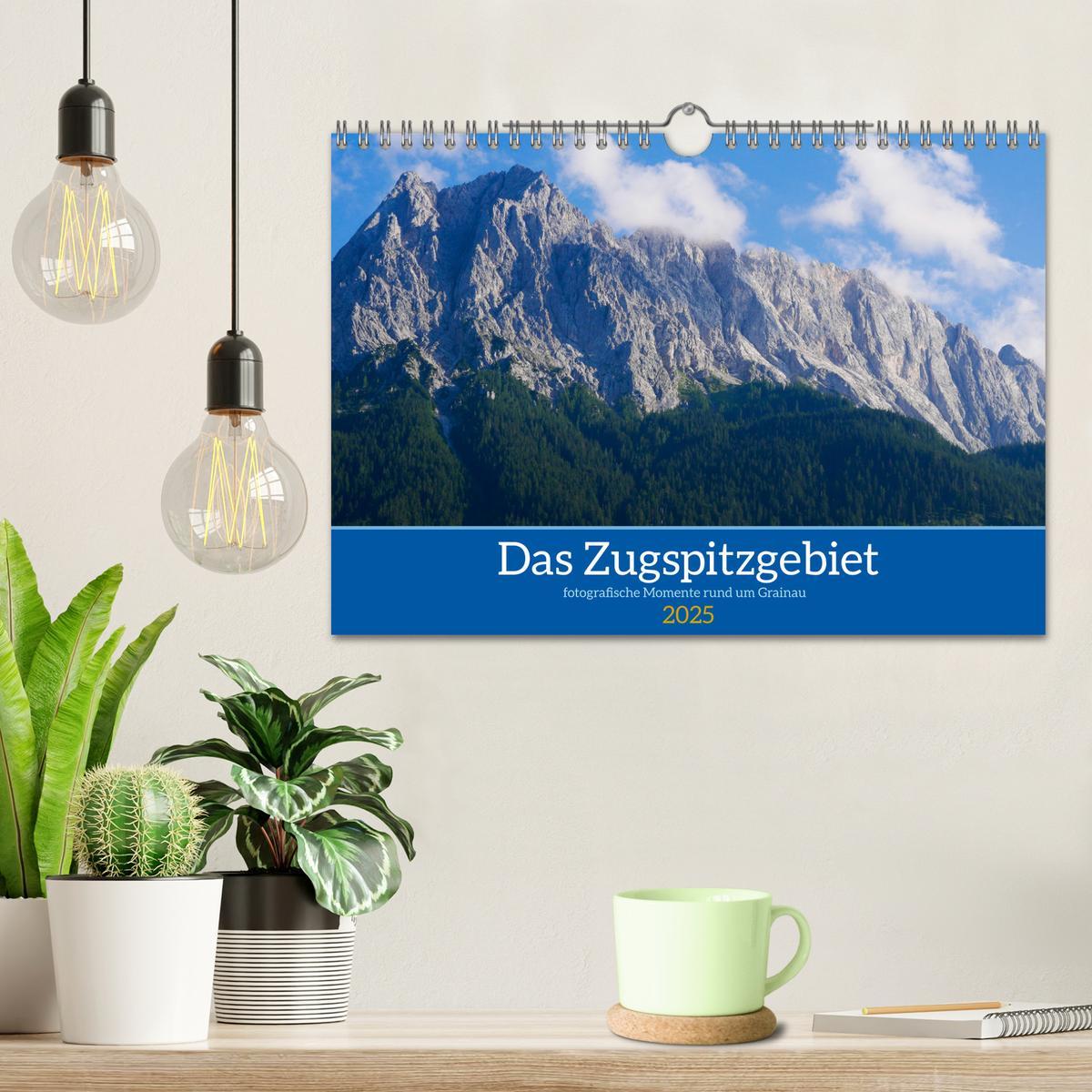 Bild: 9783435019649 | Das Zugspitzegebiet (Wandkalender 2025 DIN A4 quer), CALVENDO...