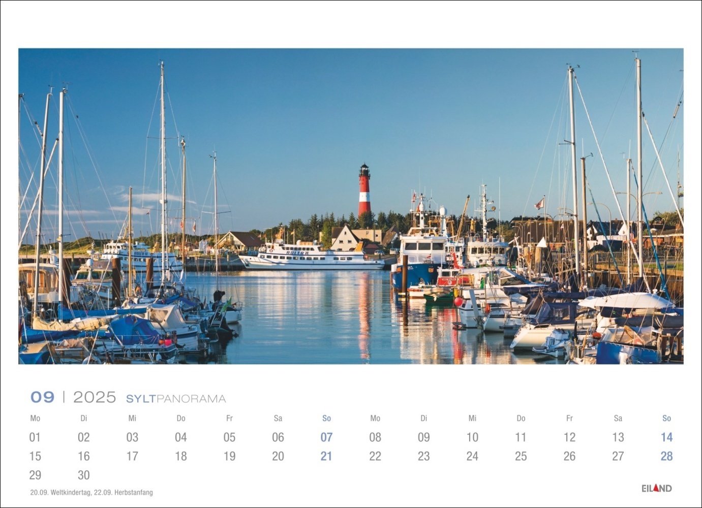 Bild: 9783964023384 | Sylt Panorama Postkartenkalender 2025 - Hans Jessel | Hans Jessel