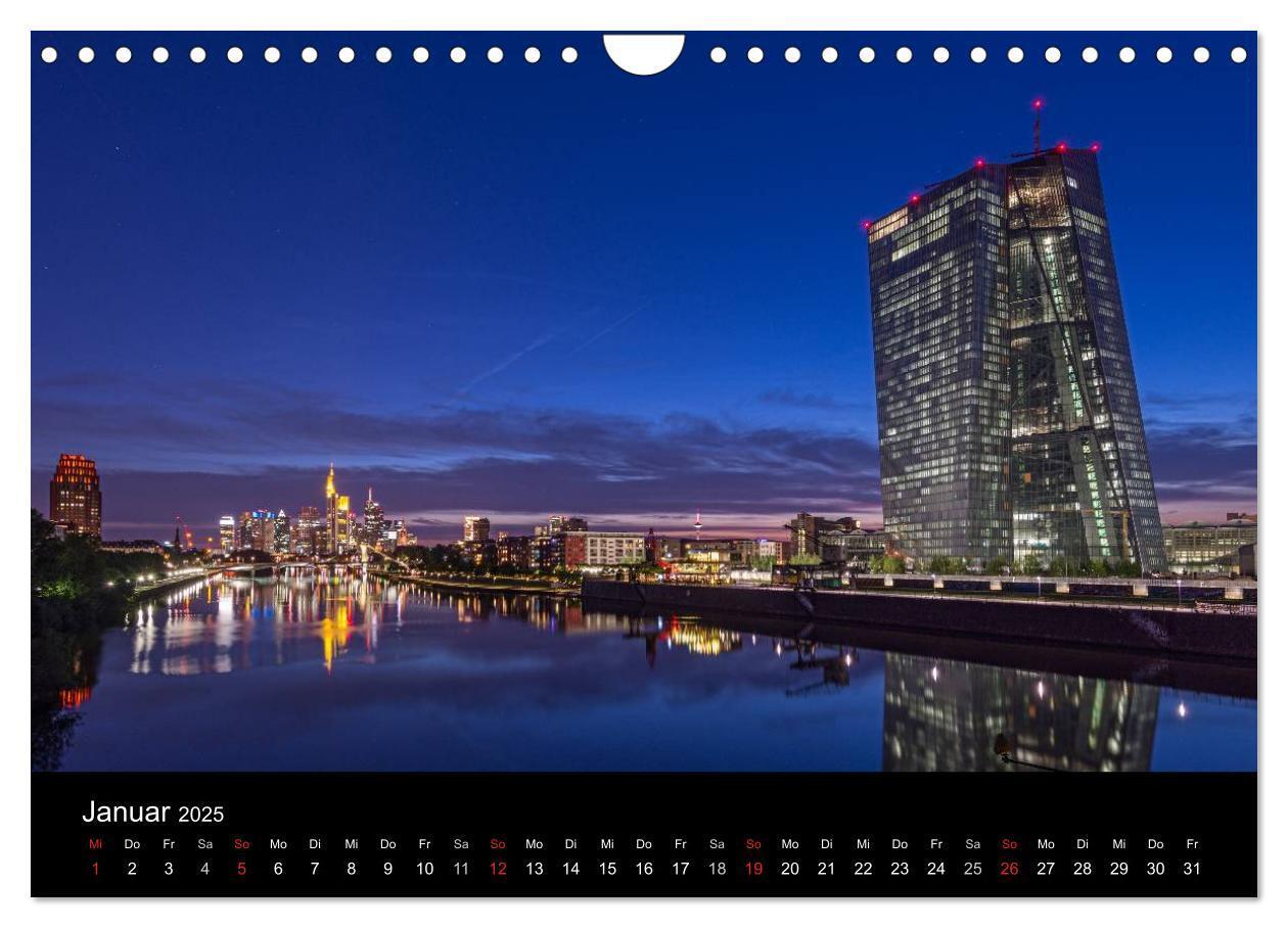 Bild: 9783435666133 | Frankfurt am Main (Wandkalender 2025 DIN A4 quer), CALVENDO...