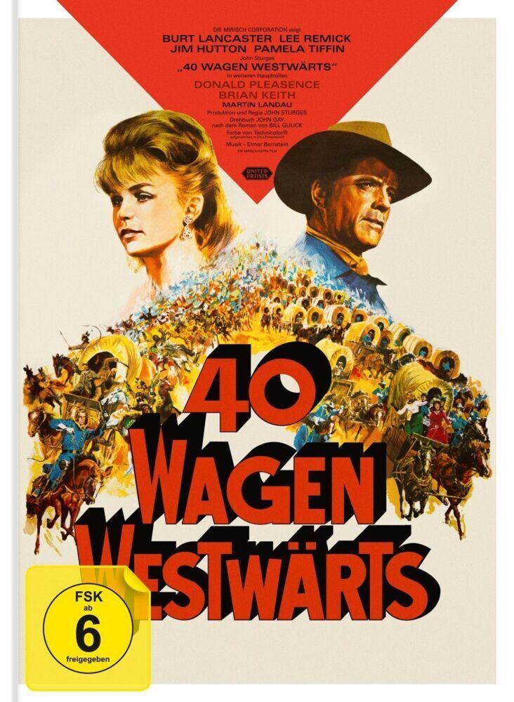 Cover: 4042564214062 | Vierzig Wagen westwärts, 1 Blu-ray + 1 DVD (2-Disc Limited...