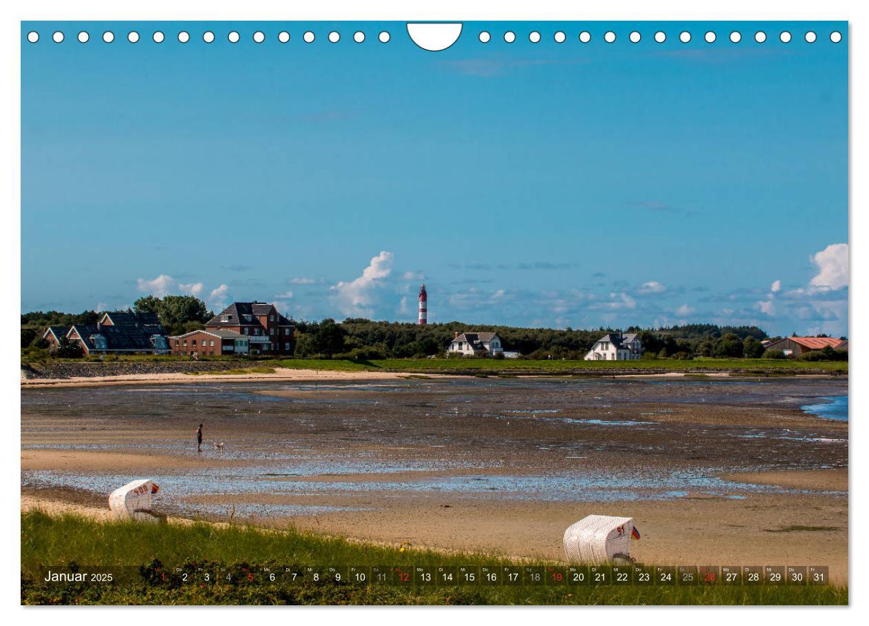 Bild: 9783435271870 | Amrum Insel am Wattenmeer (Wandkalender 2025 DIN A4 quer), CALVENDO...