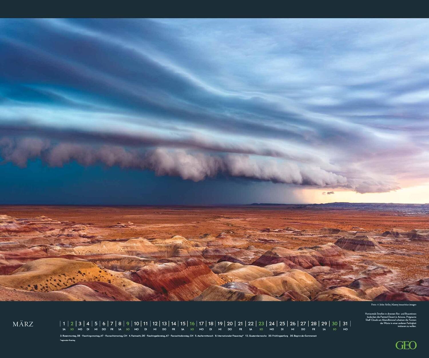 Bild: 4002725988850 | GEO Wolkenspiele 2025 - Wand-Kalender - Natur-Kalender -...