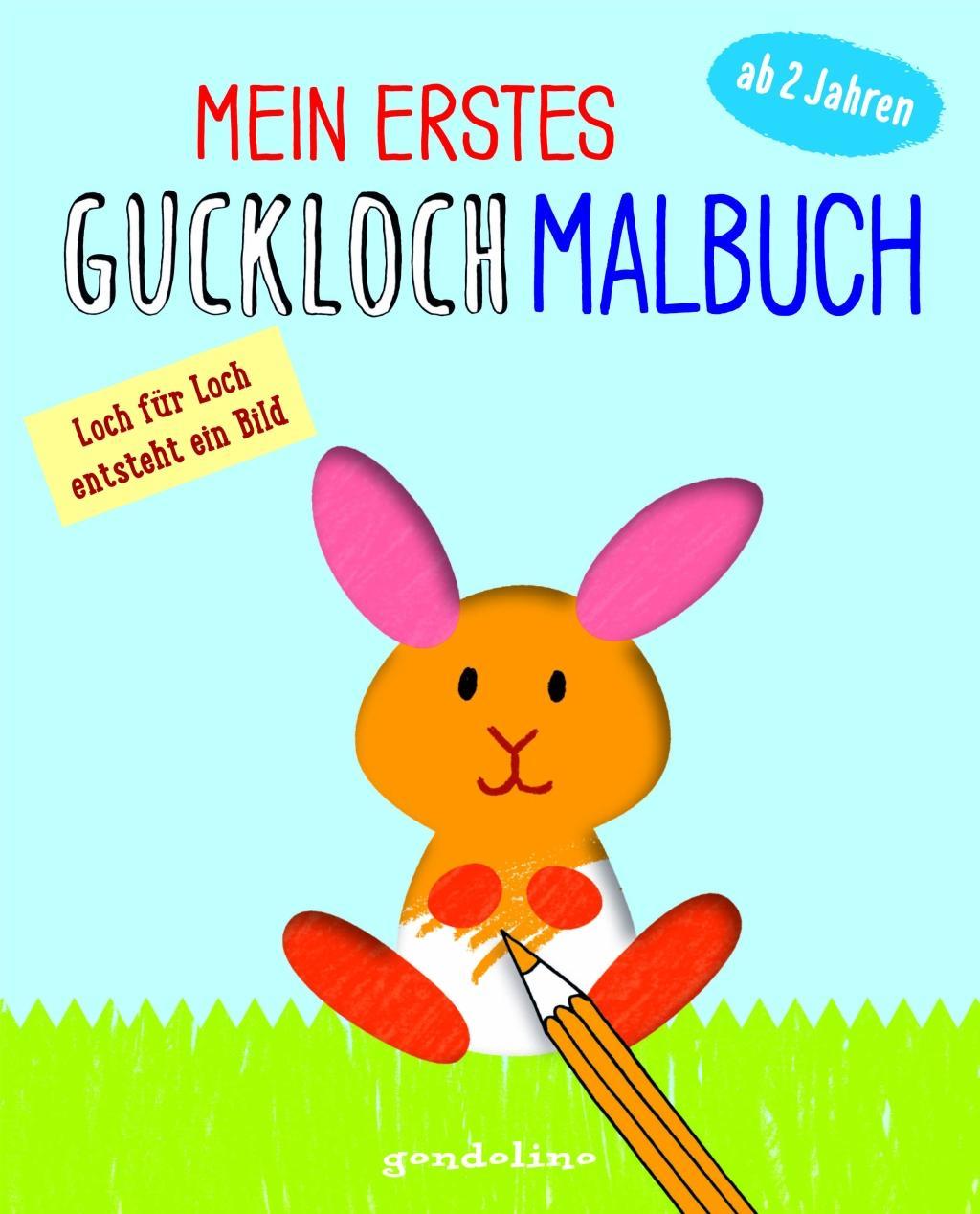 Cover: 9783811235113 | Mein erstes Guckloch-Malbuch ab 2 Jahre (Häschen) | Norbert Pautner