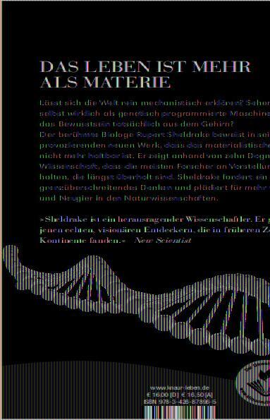 Rückseite: 9783426878965 | Der Wissenschaftswahn | Warum der Materialismus ausgedient hat | Buch