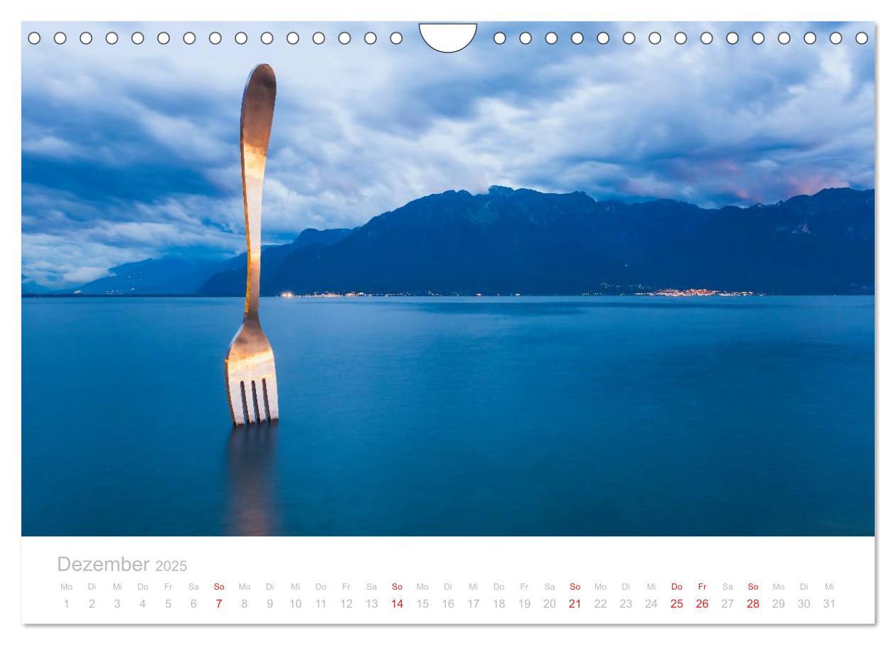 Bild: 9783435642748 | GENFER SEE Das Schweizer Ufer (Wandkalender 2025 DIN A4 quer),...