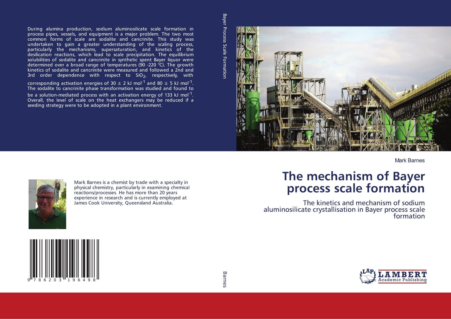 Cover: 9786203196498 | The mechanism of Bayer process scale formation | Mark Barnes | Buch