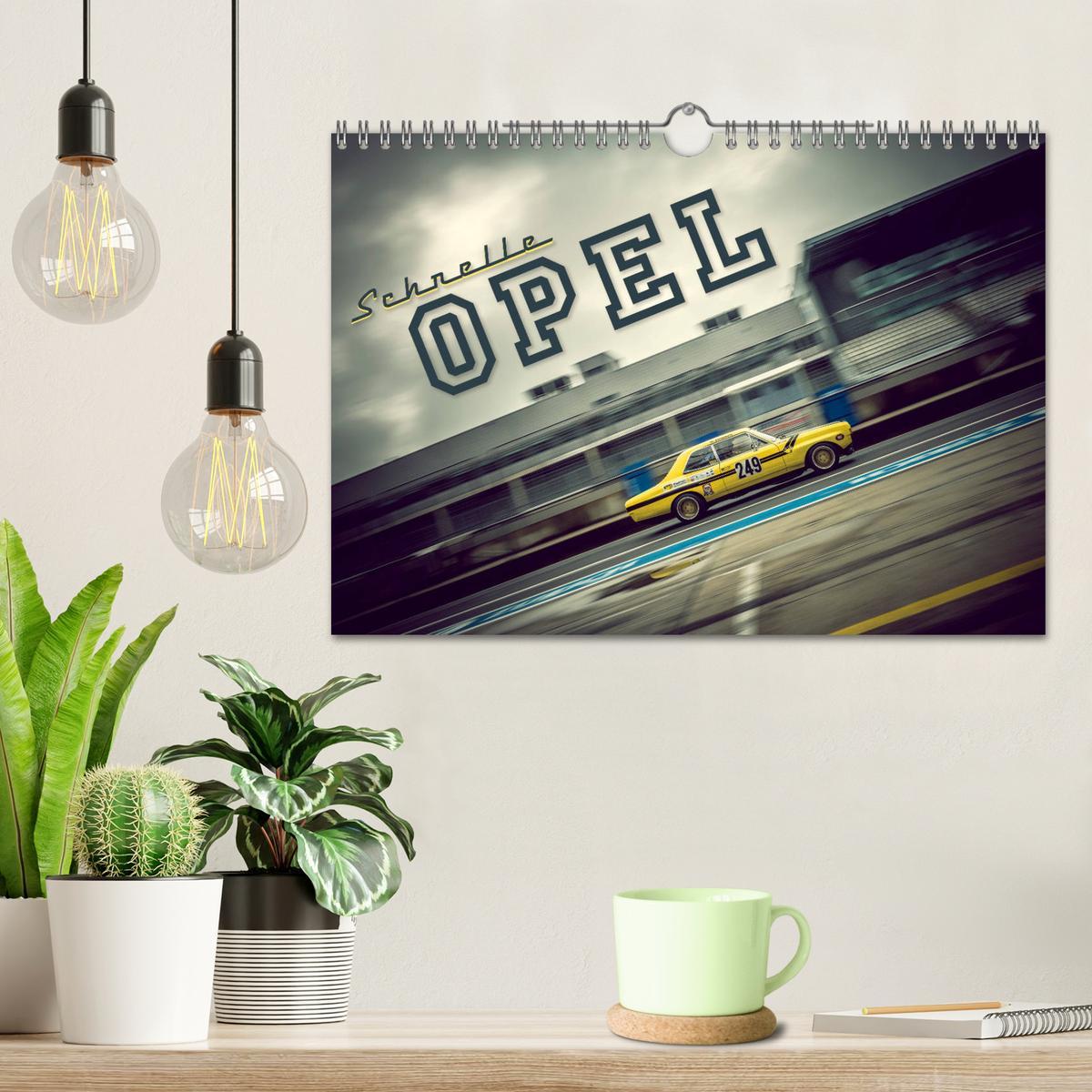 Bild: 9783435349524 | Schnelle Opel (Wandkalender 2025 DIN A4 quer), CALVENDO Monatskalender