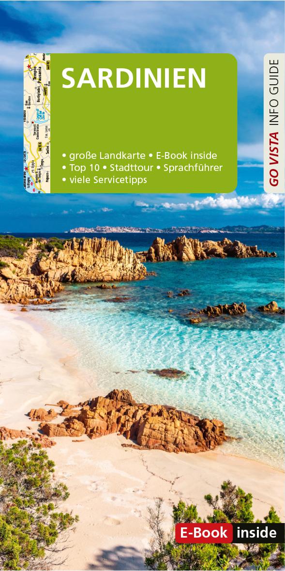 Cover: 9783961418008 | GO VISTA: Reiseführer Sardinien | Mit Faltkarte und E-Book inside