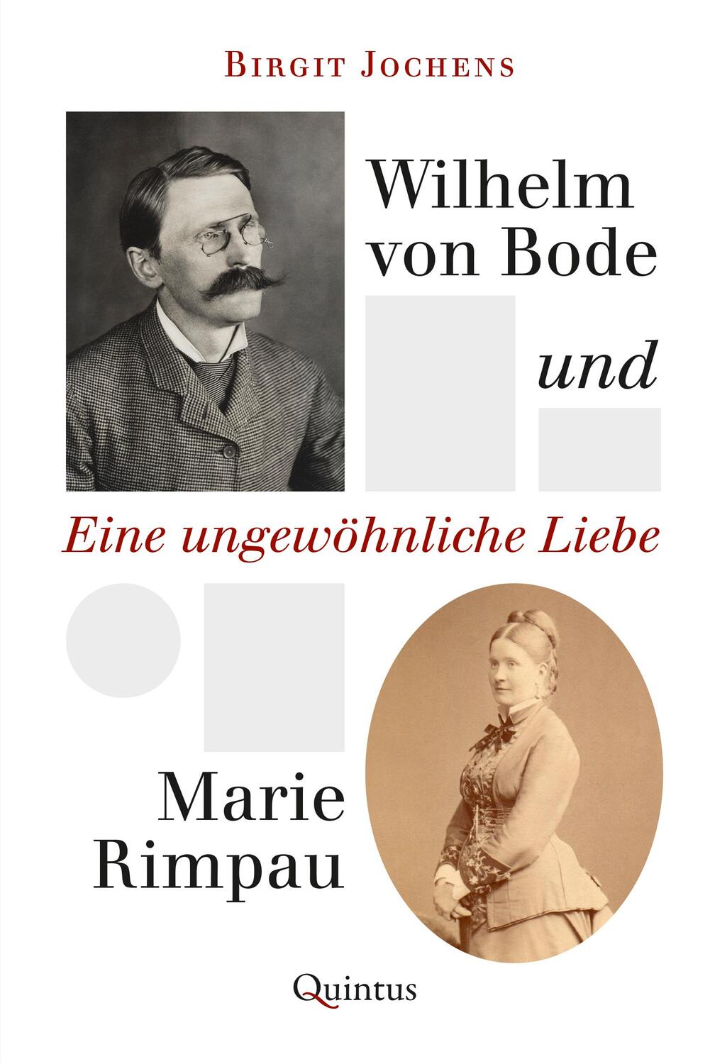 Cover: 9783969820896 | Wilhelm von Bode und Marie Rimpau | Eine ungewöhnliche Liebe | Jochens