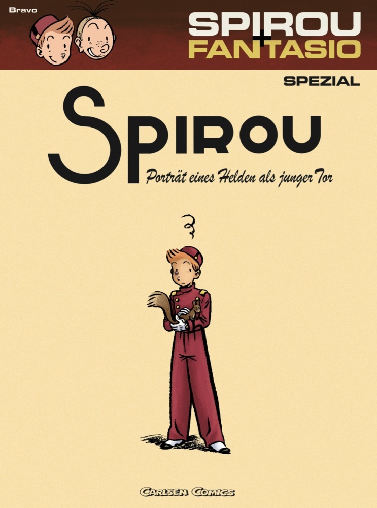 Cover: 9783551776969 | Spirou und Fantasio Spezial 8: Porträt eines Helden als junger Tor