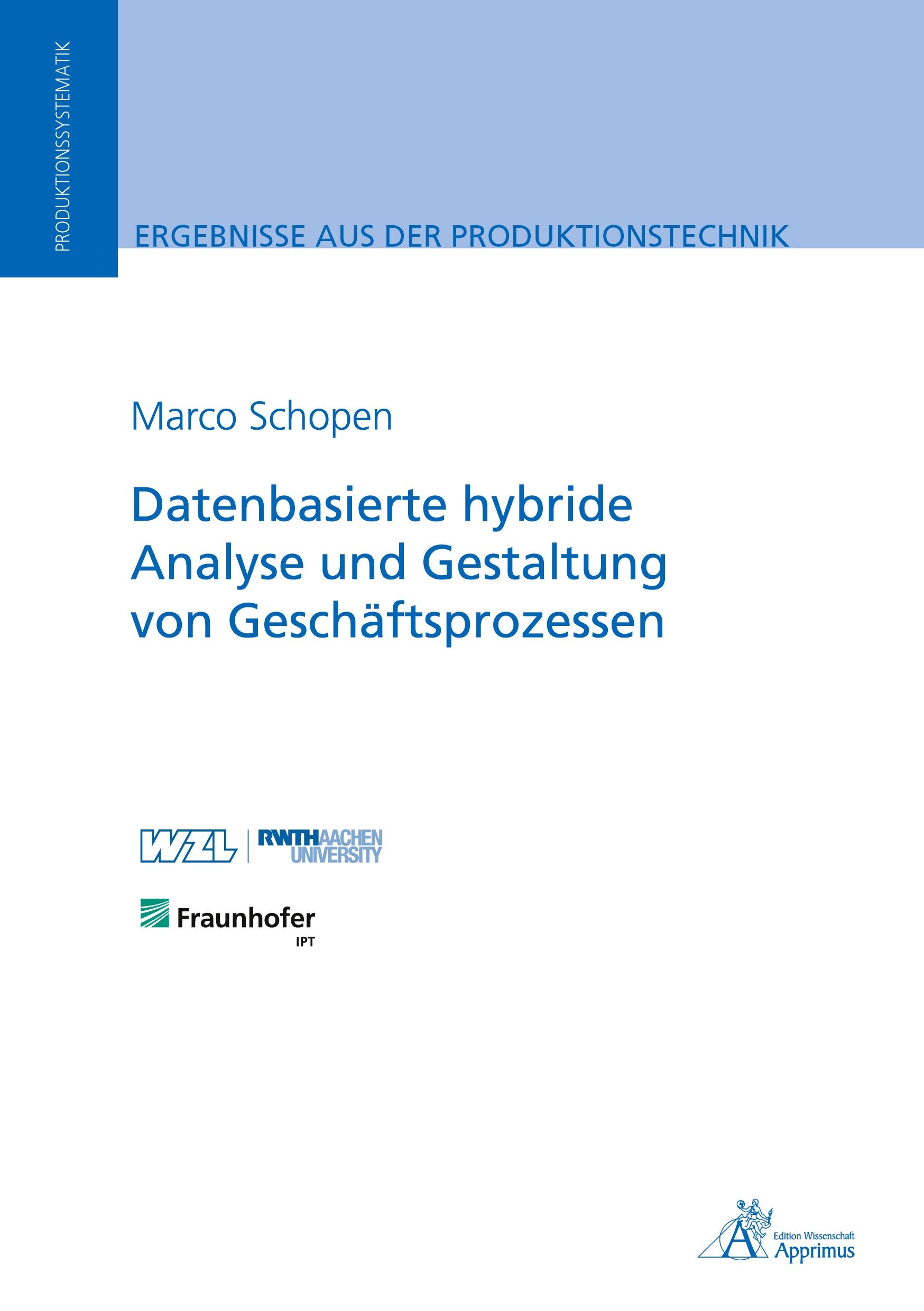 Cover: 9783985552177 | Datenbasierte hybride Analyse und Gestaltung von Geschäftsprozessen