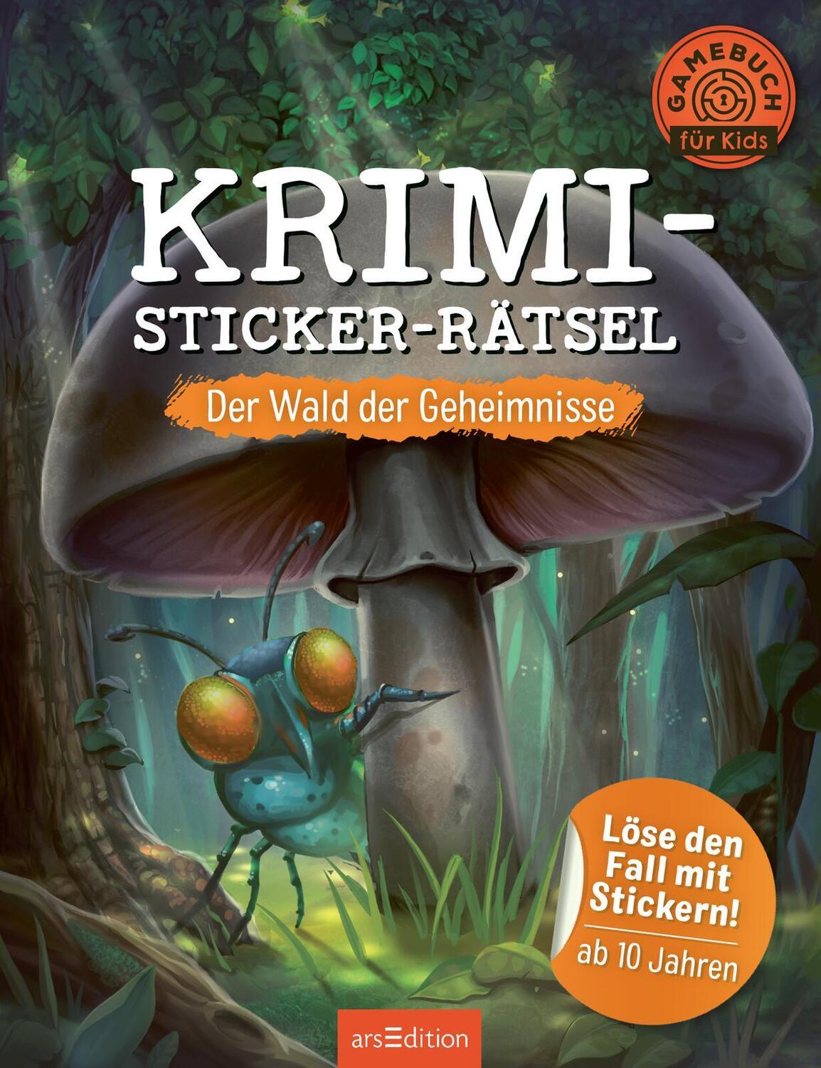 Bild: 9783845853765 | Krimi-Sticker-Rätsel - Der Wald der Geheimnisse | Philip Kiefer | Buch