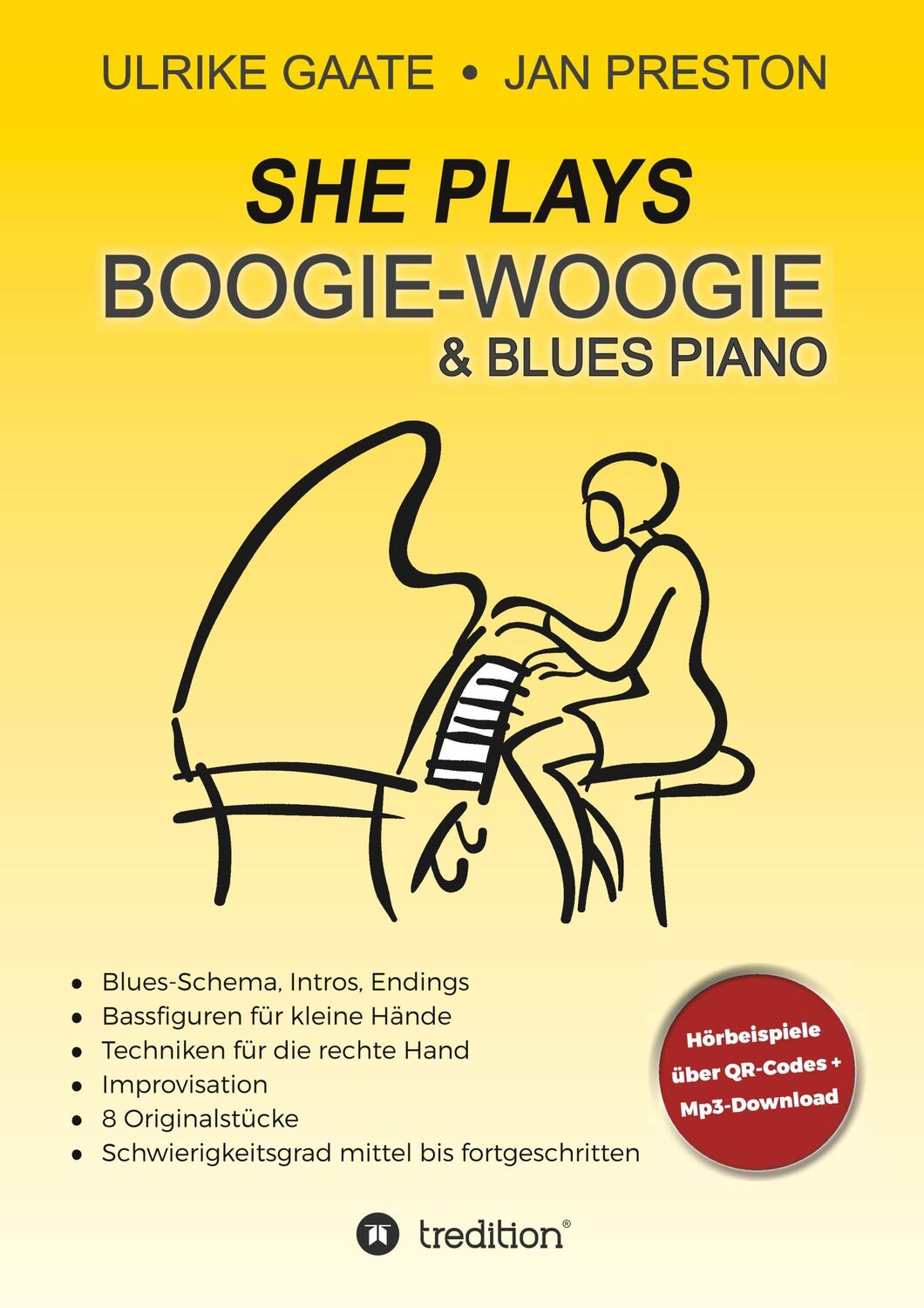 Cover: 9783746949468 | SHE Plays Boogie-Woogie &amp; Blues Piano | Jan Preston | Taschenbuch