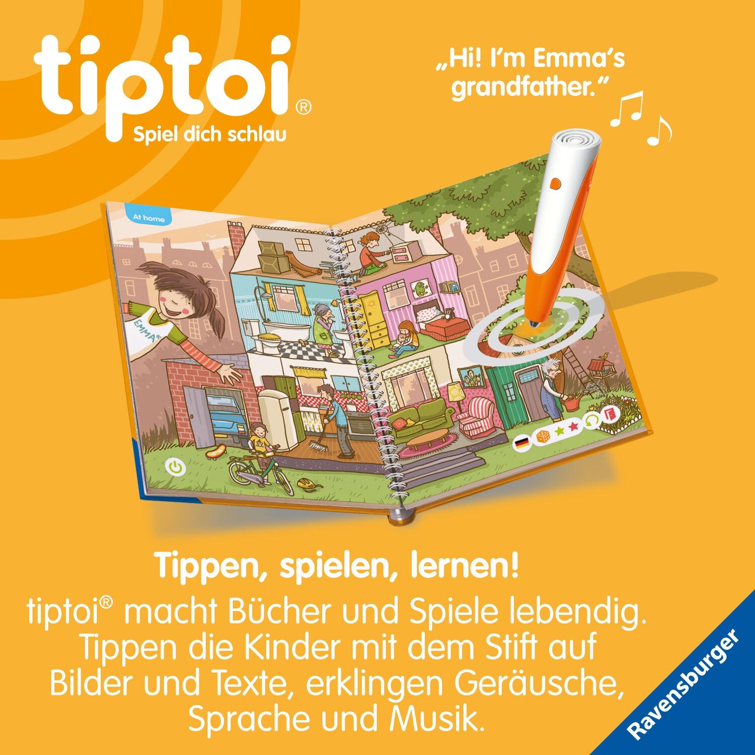 Bild: 9783473492855 | tiptoi® Grundschulwörterbuch Englisch | Kirstin Jebautzke | Buch