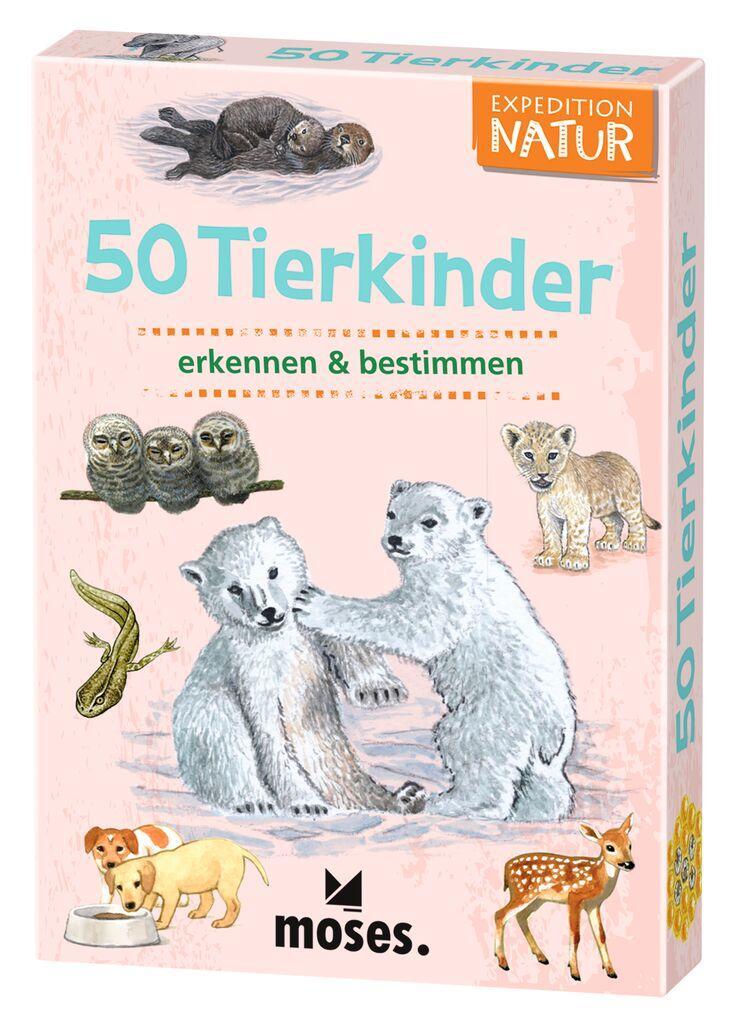 Cover: 4033477098443 | Expedition Natur 50 Tierkinder | erkennen & bestimmen | Kessel | Spiel