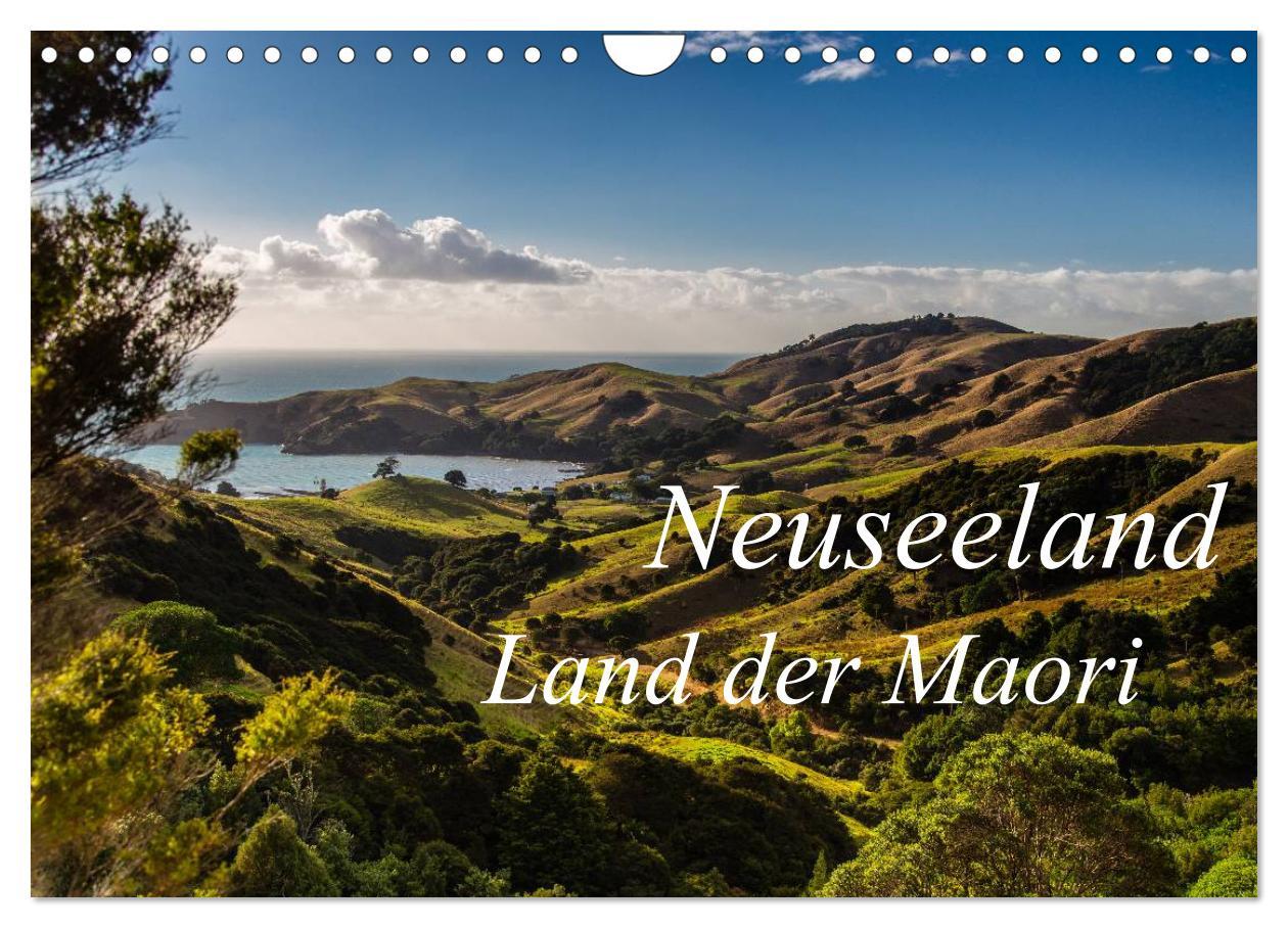 Cover: 9783435752836 | Neuseeland - Land der Maori (Wandkalender 2025 DIN A4 quer),...