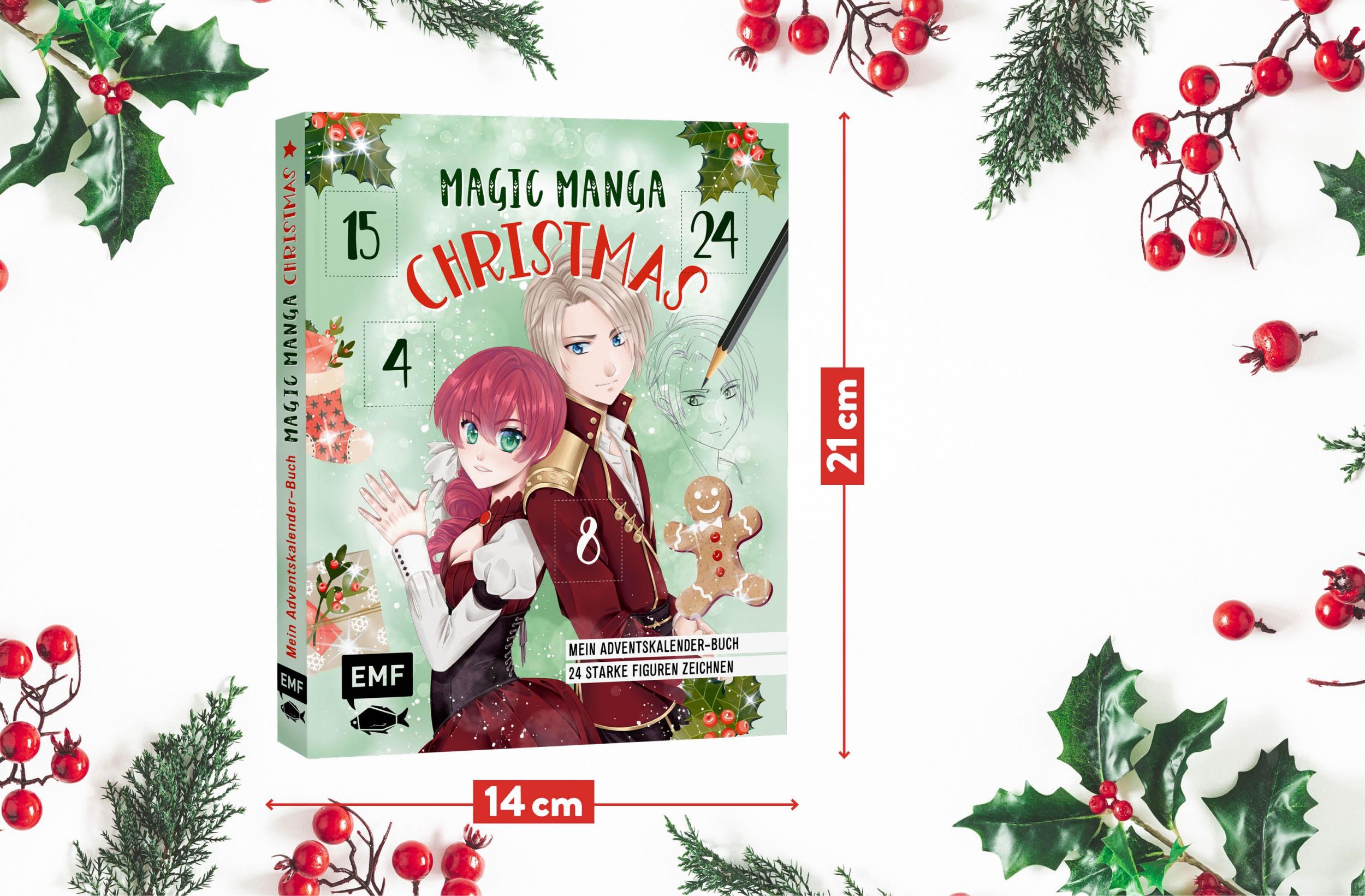 Bild: 9783745906714 | Mein Manga-Adventskalender-Buch: Magic Manga Christmas | Buch | 112 S.