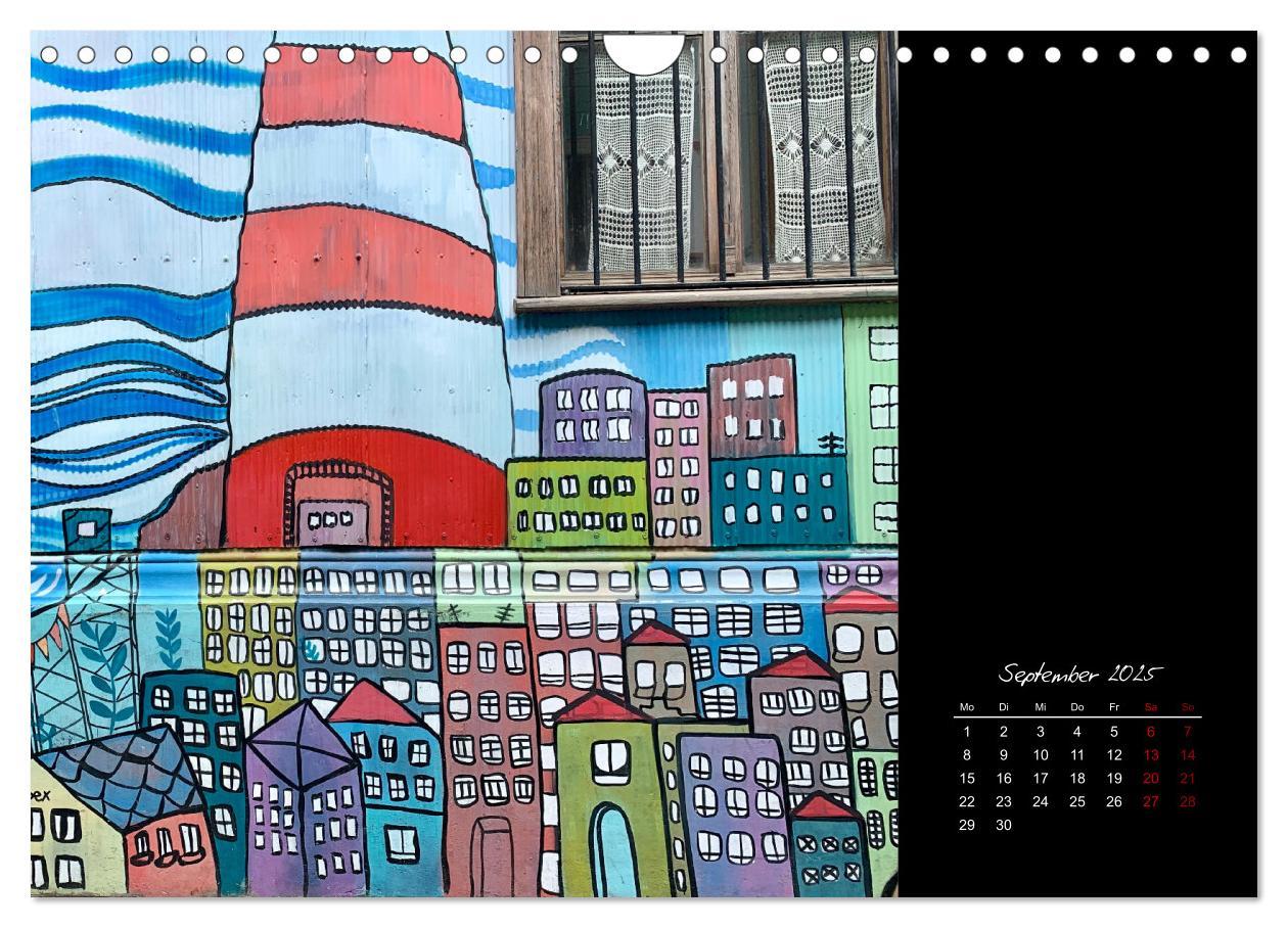 Bild: 9783435103683 | Valparaiso Streetart (Wandkalender 2025 DIN A4 quer), CALVENDO...