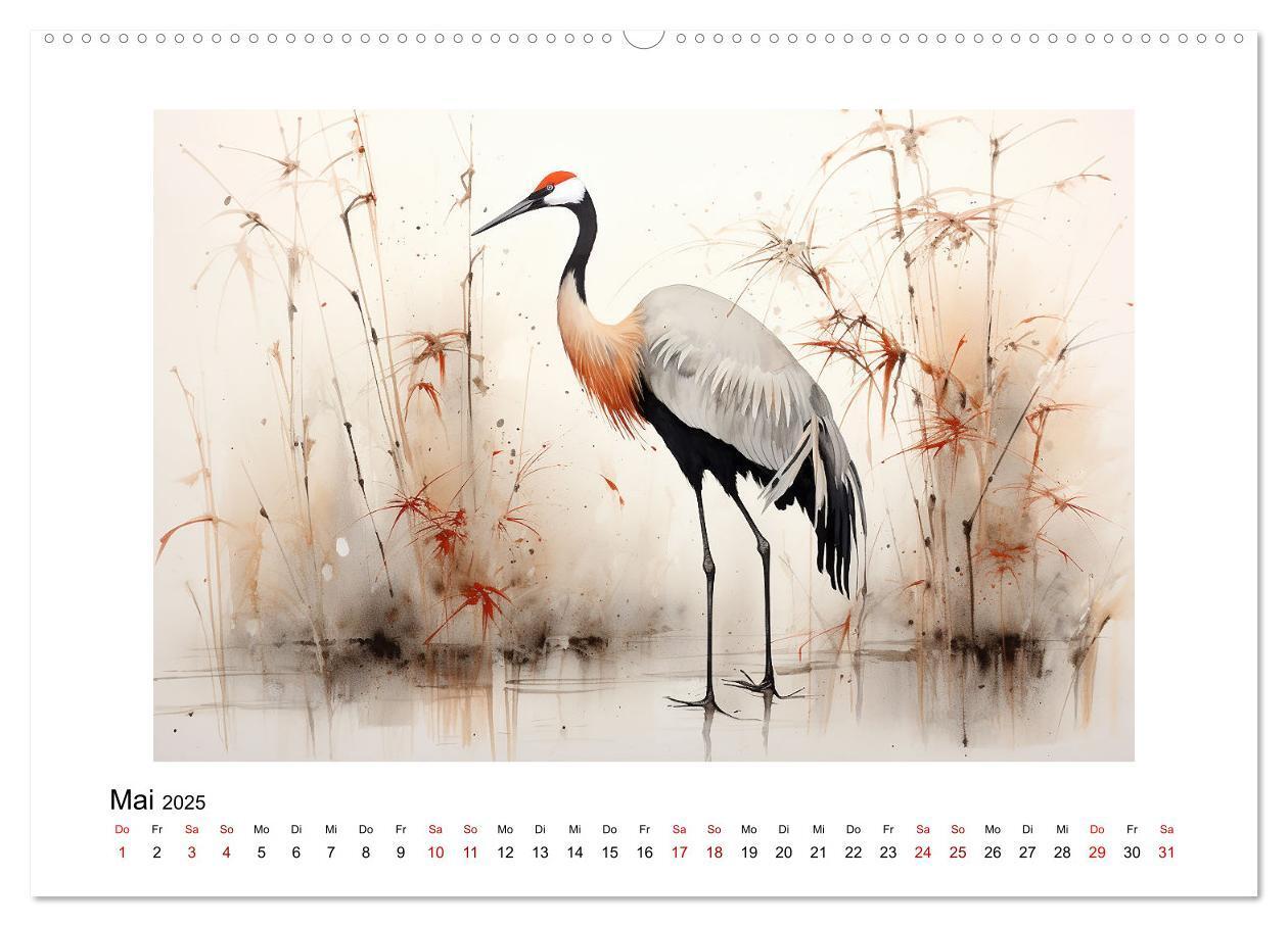 Bild: 9783383794704 | Heiwa - Friedliche Aquarelle im japanischen Stil (Wandkalender 2025...