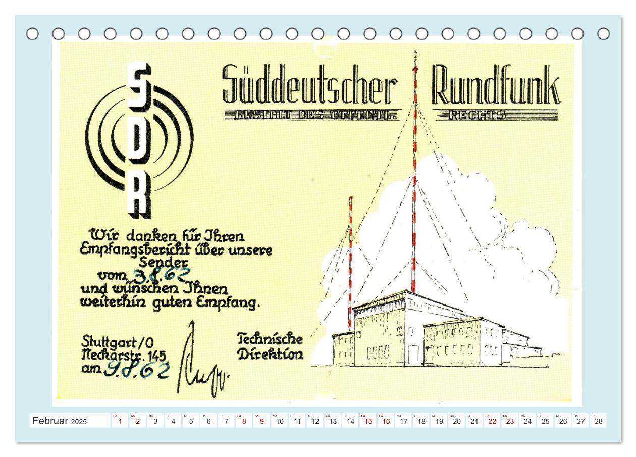 Bild: 9783457243381 | Rundfunk in Deutschland - Historische QSL-Karten (Tischkalender...