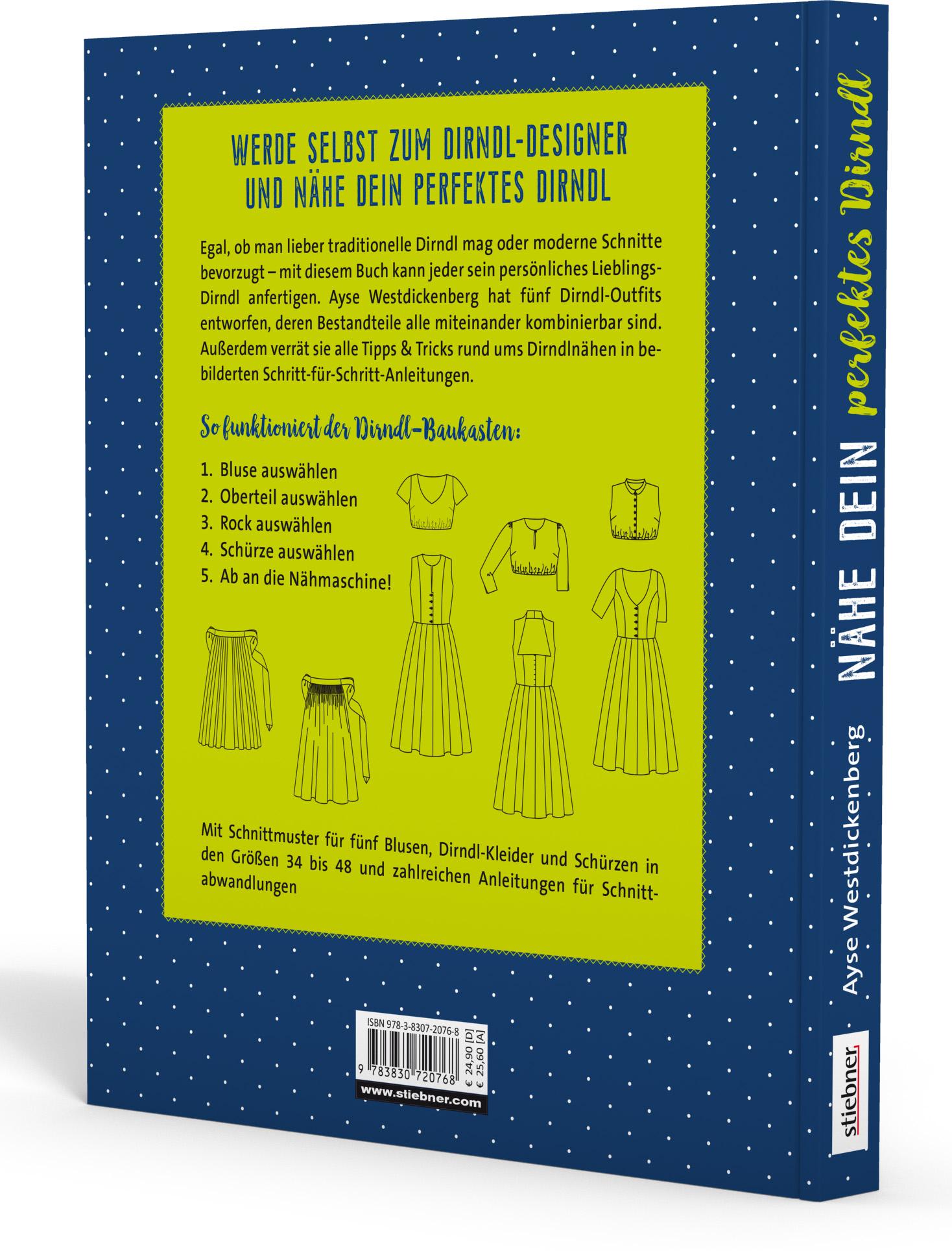 Rückseite: 9783830720768 | Nähe Dein perfektes Dirndl | Ayse Westdickenberg | Buch | 144 S.