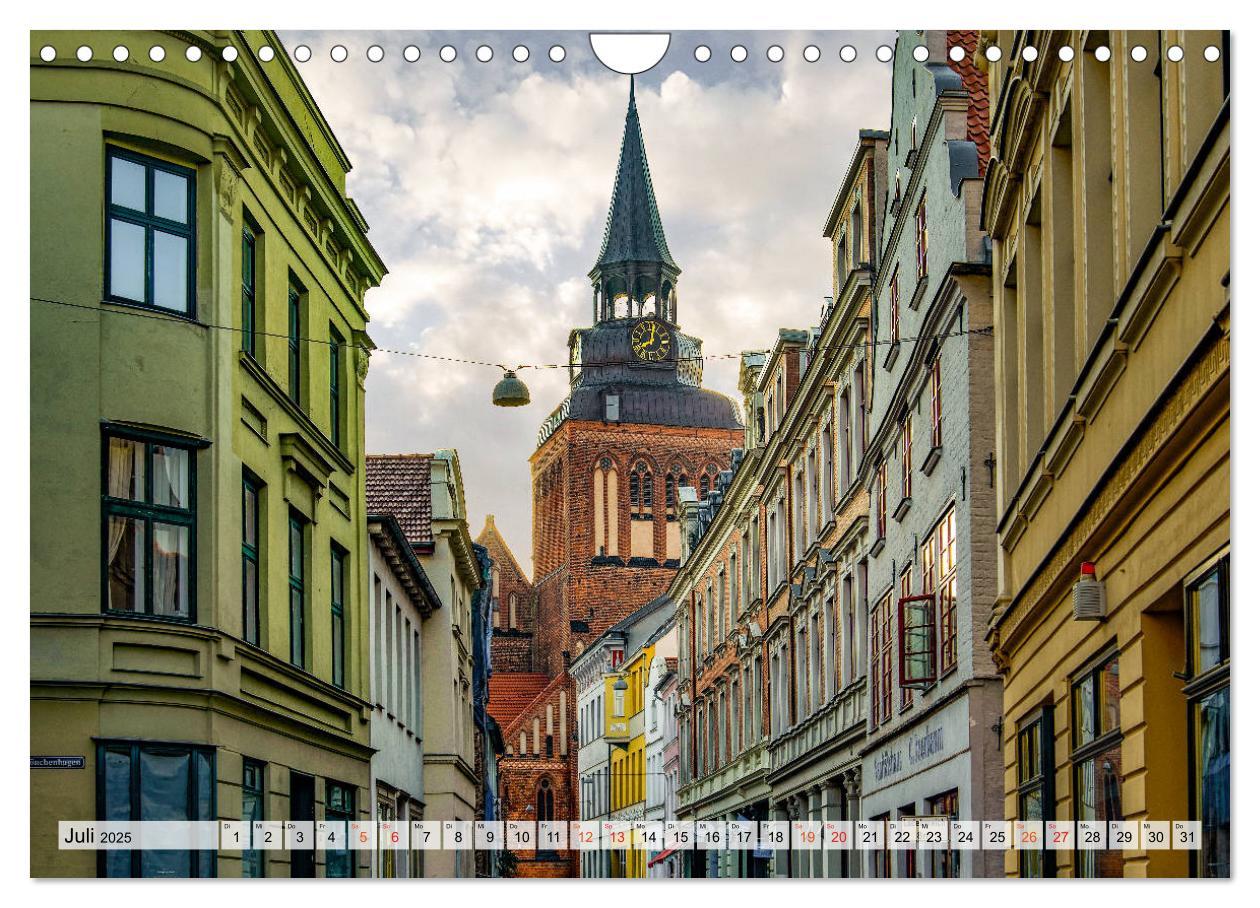 Bild: 9783435242139 | Güstrow Impressionen (Wandkalender 2025 DIN A4 quer), CALVENDO...