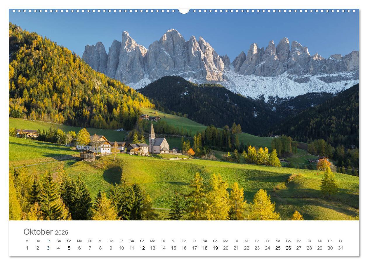 Bild: 9783435375769 | Die Schönheit der Alpen (Wandkalender 2025 DIN A2 quer), CALVENDO...