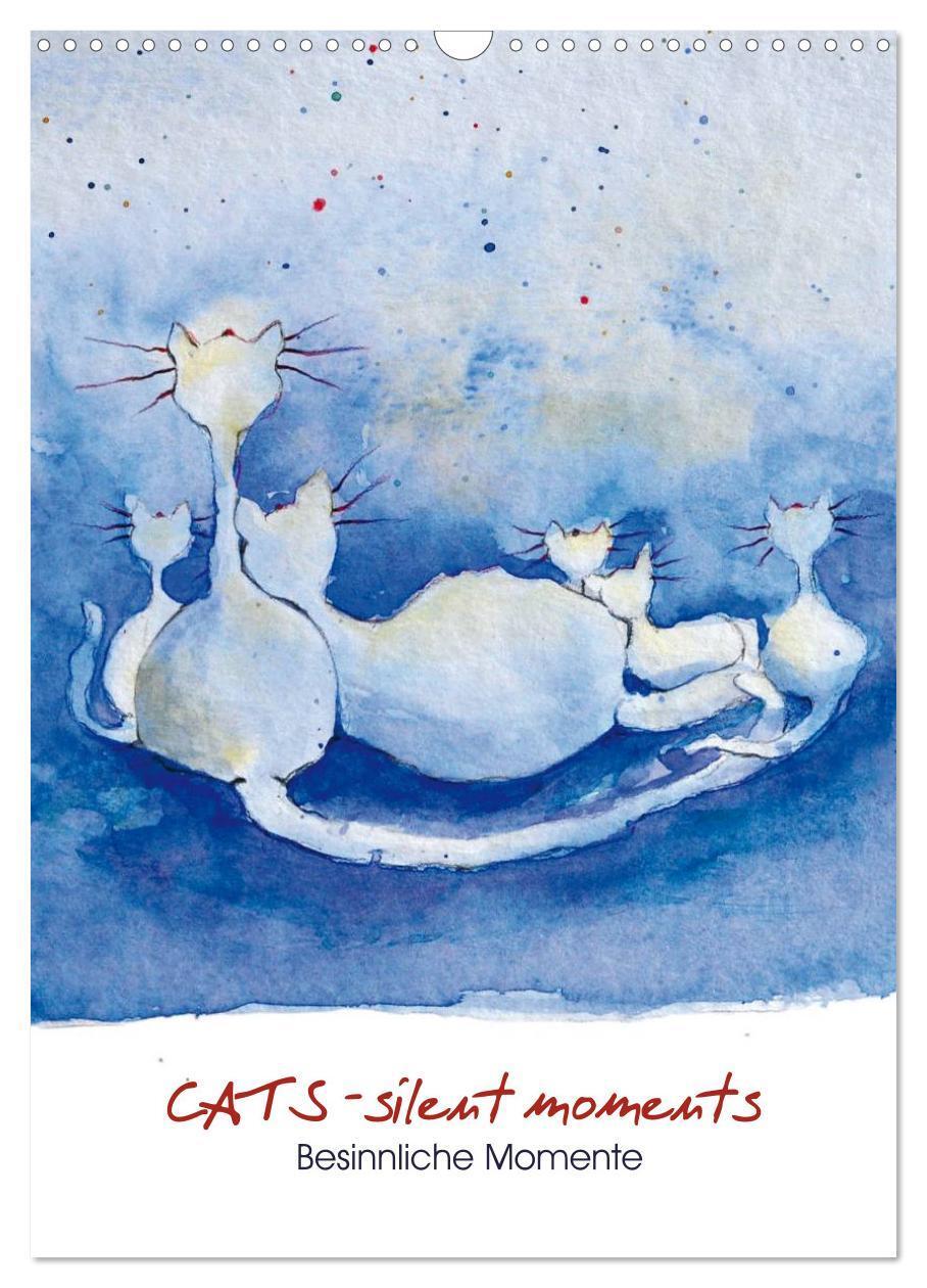 Cover: 9783435852666 | CATS - silent moments, besinnliche Momente (Wandkalender 2025 DIN...