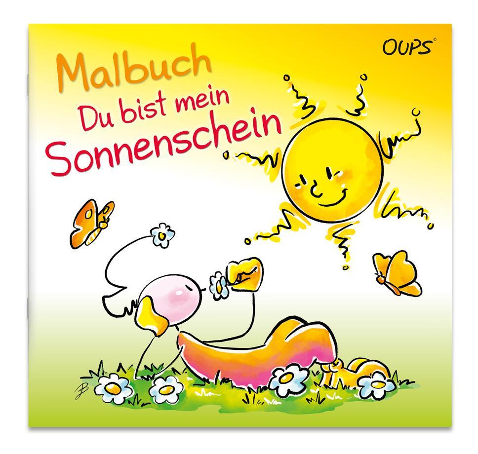 Cover: 9783903175426 | Oups Malbuch - Du bist mein Sonnenschein | Kurt Hörtenhuber | Buch