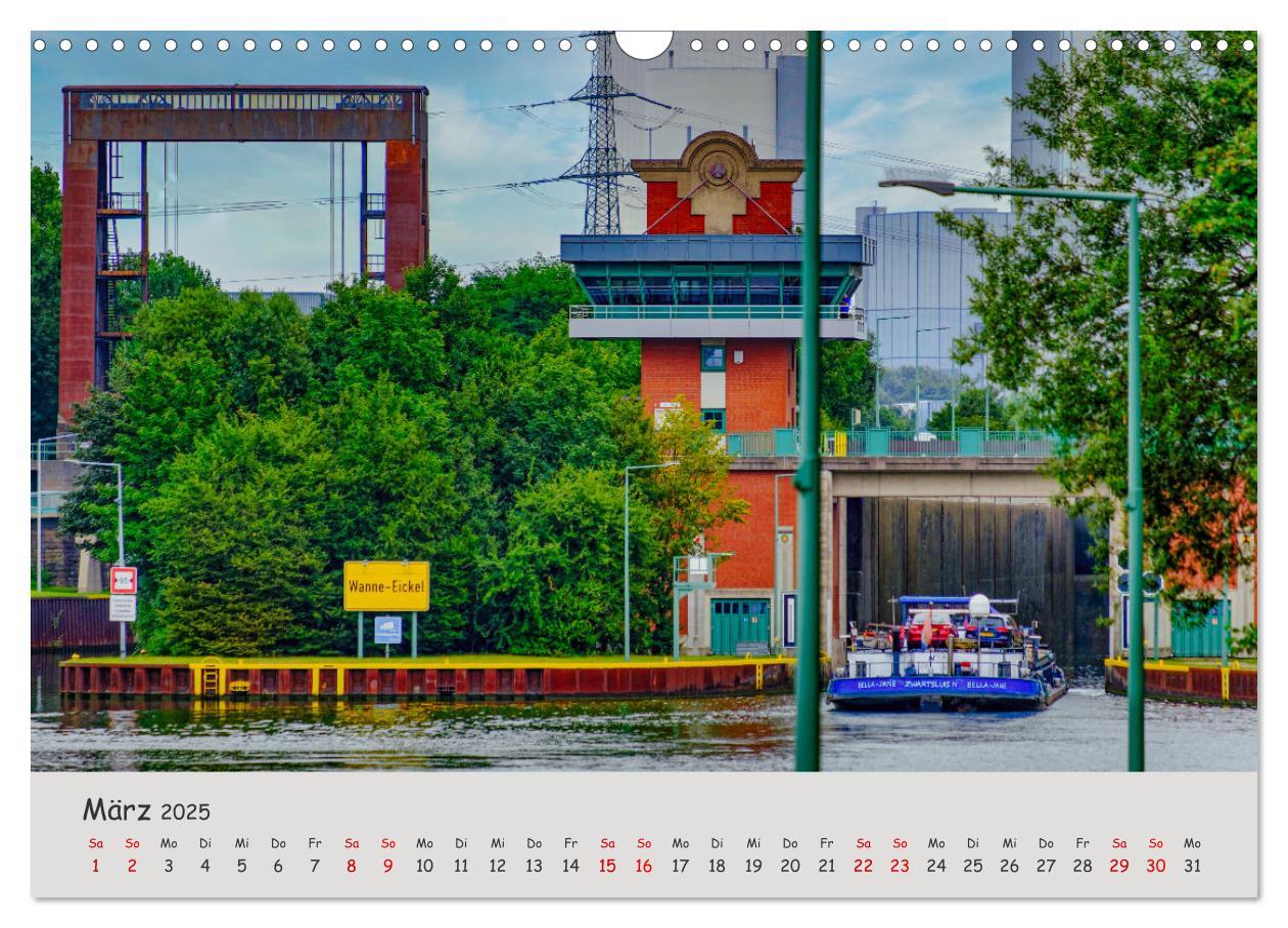 Bild: 9783383975318 | Herne: Stadt an Emscher und Kanal (Wandkalender 2025 DIN A3 quer),...