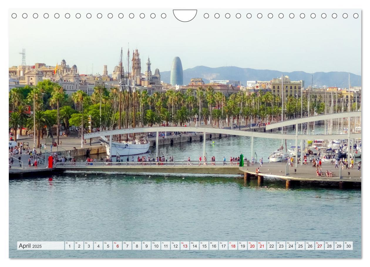 Bild: 9783383839351 | BARCELONA - Metropole am Mittelmeer (Wandkalender 2025 DIN A4...