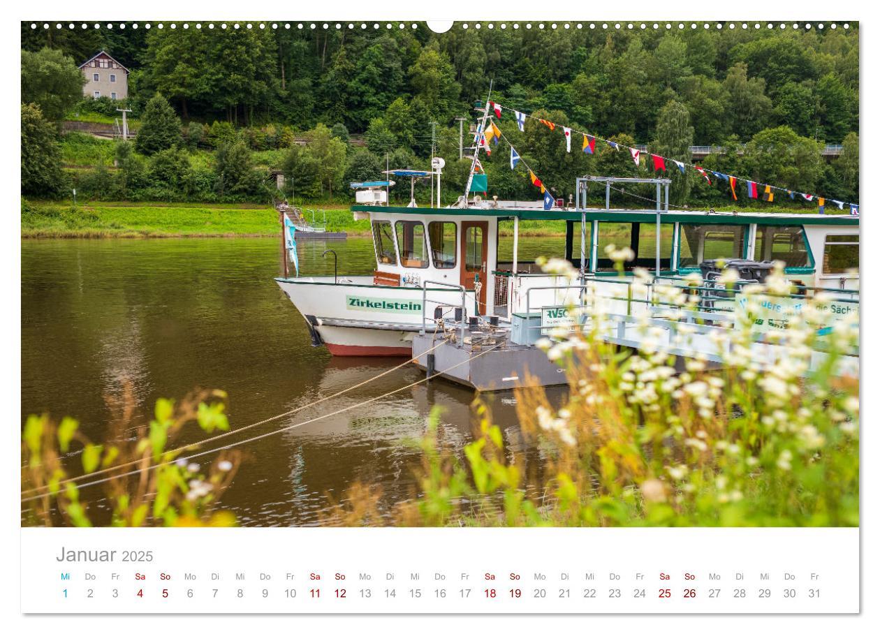 Bild: 9783435030774 | Sachsen - Eine stimmungsvolle Wanderung in Bildern (Wandkalender...