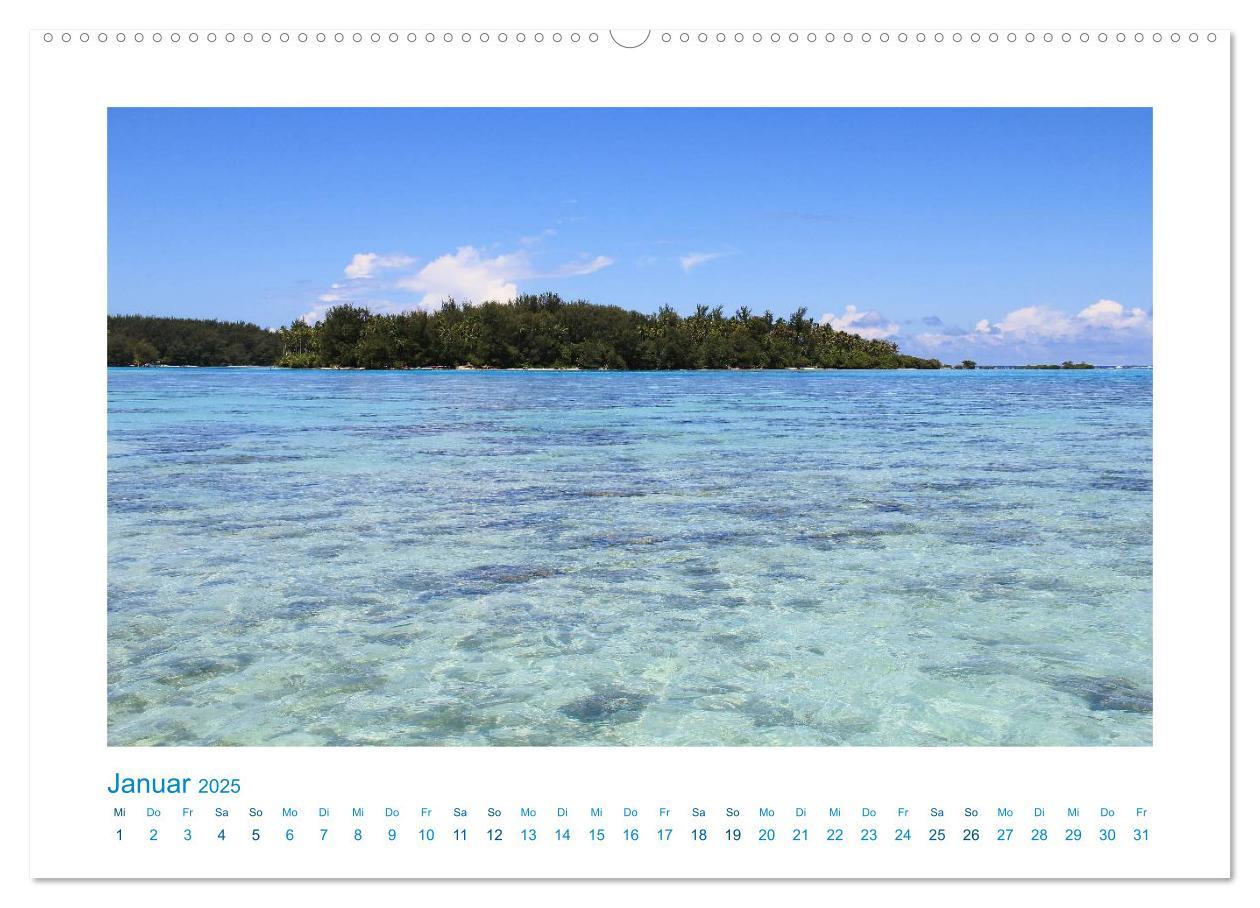 Bild: 9783435581627 | Französisch-Polynesien Trauminseln im Südpazifik (Wandkalender 2025...