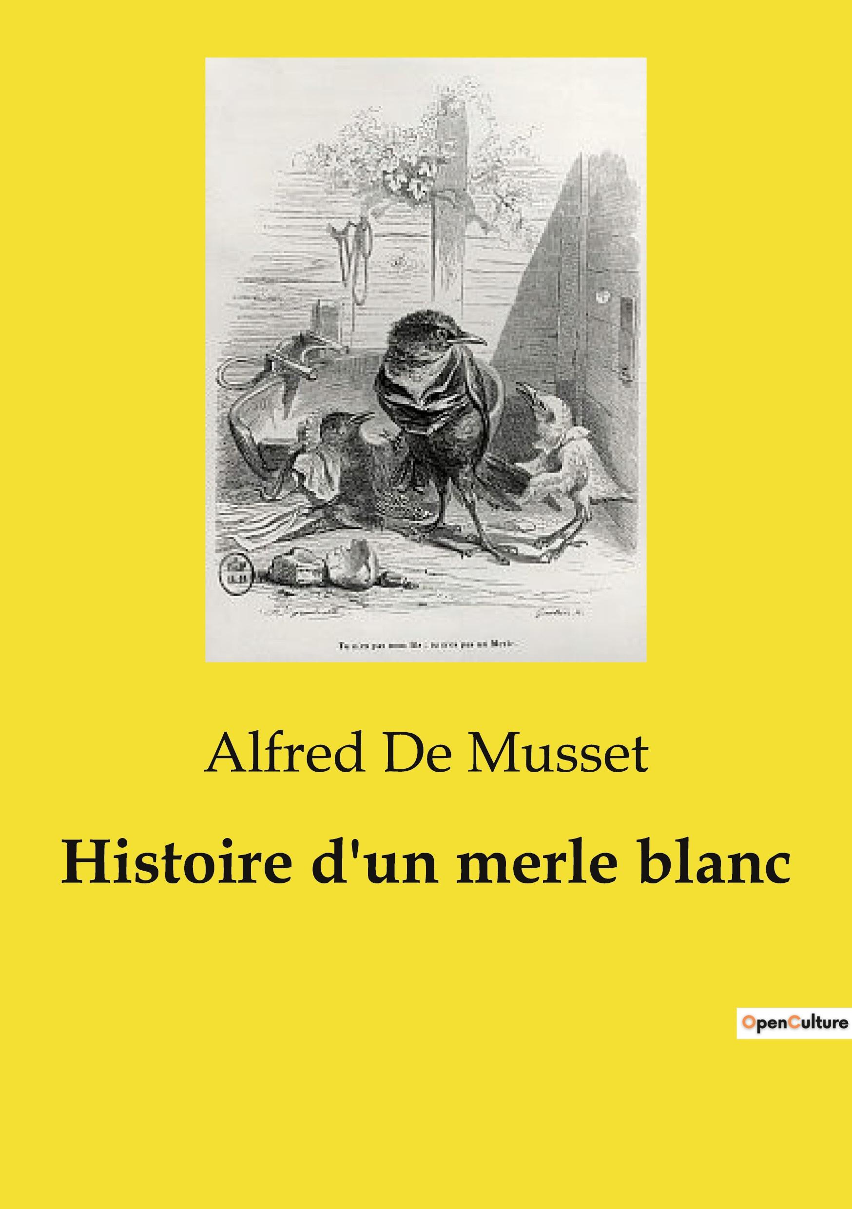 Cover: 9791041959402 | Histoire d'un merle blanc | Alfred De Musset | Taschenbuch | Paperback