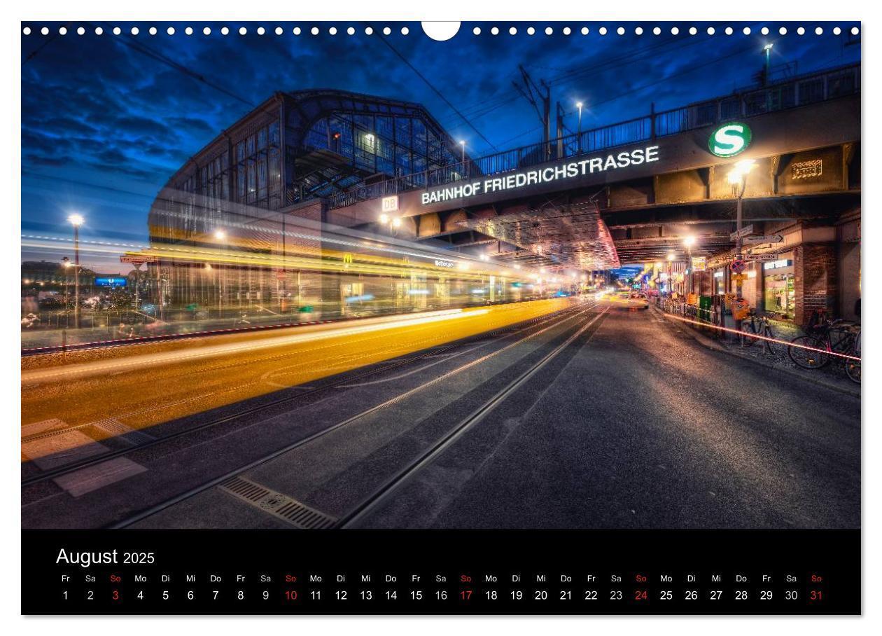 Bild: 9783435566099 | Berlin zwischen Tag und Nacht (Wandkalender 2025 DIN A3 quer),...