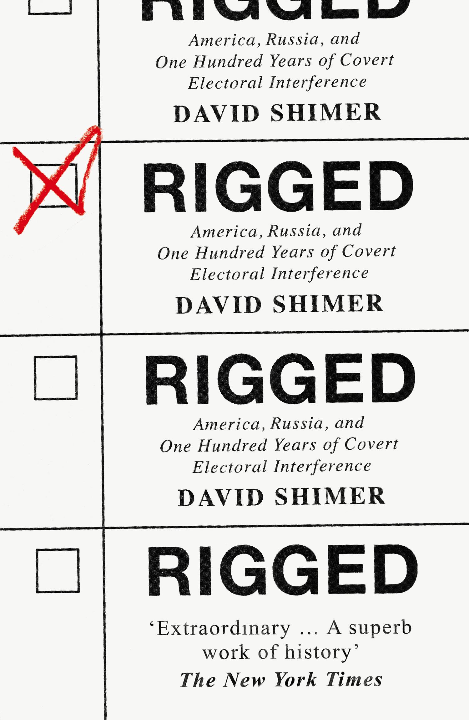 Cover: 9780008415846 | Rigged | David Shimer | Taschenbuch | 384 S. | Englisch | 2021