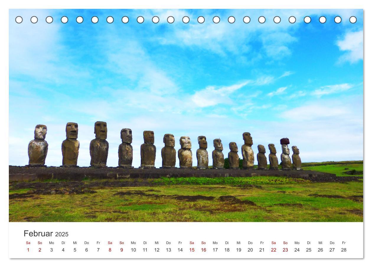 Bild: 9783435003969 | Chile - Das langgestreckte Land. (Tischkalender 2025 DIN A5 quer),...