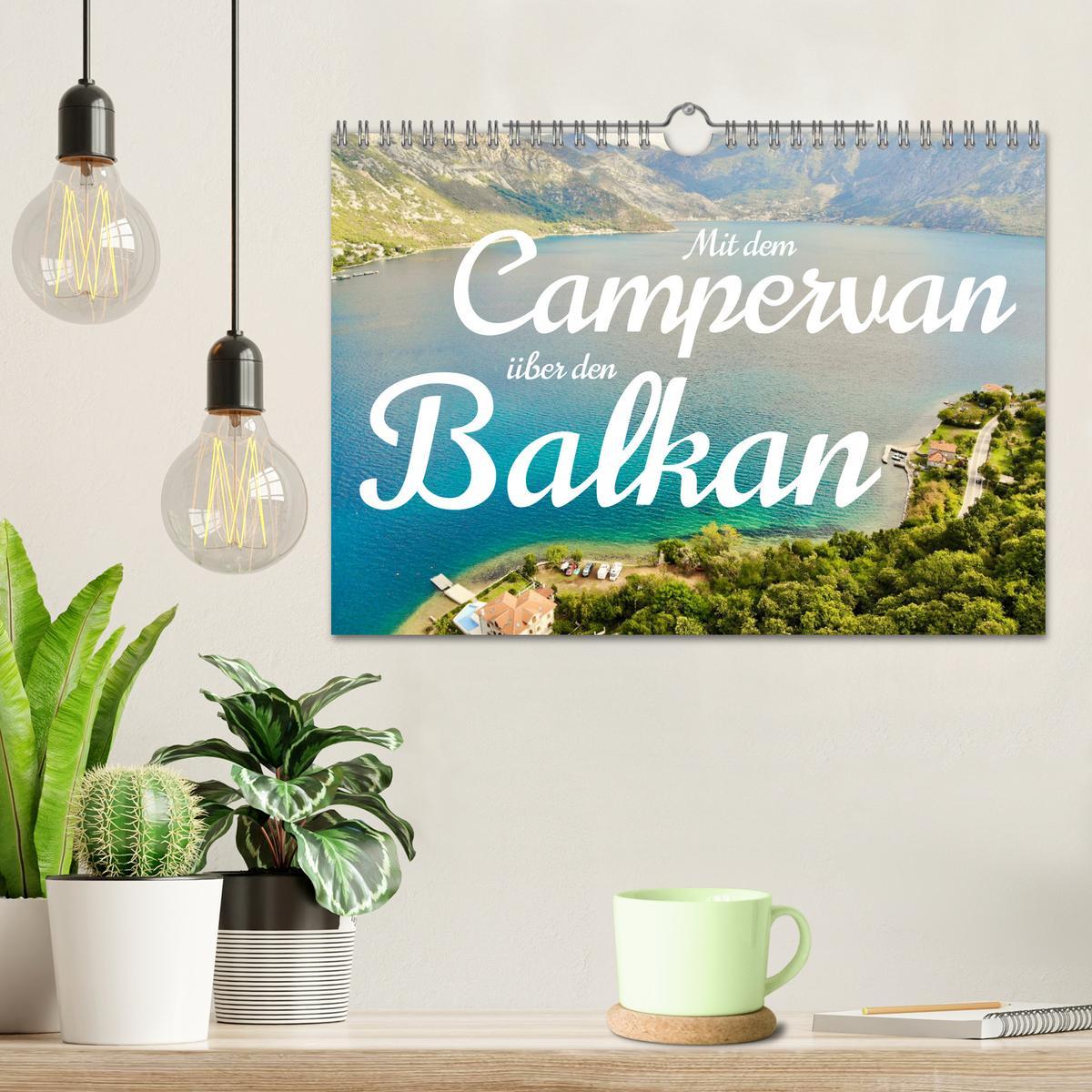 Bild: 9783383973574 | Mit dem Campervan über den Balkan (Wandkalender 2025 DIN A4 quer),...