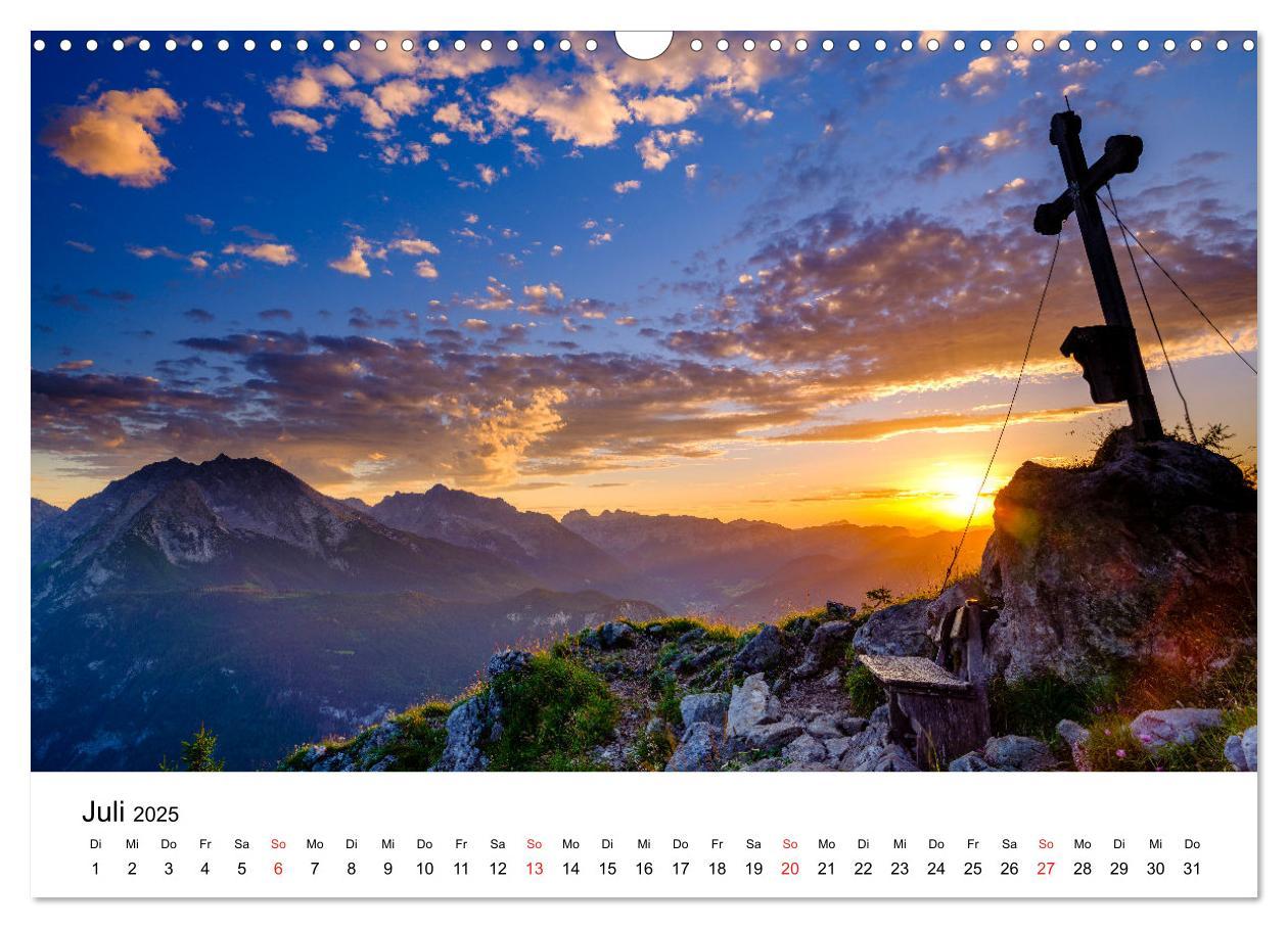 Bild: 9783435155118 | Berchtesgadener Berge im Licht (Wandkalender 2025 DIN A3 quer),...