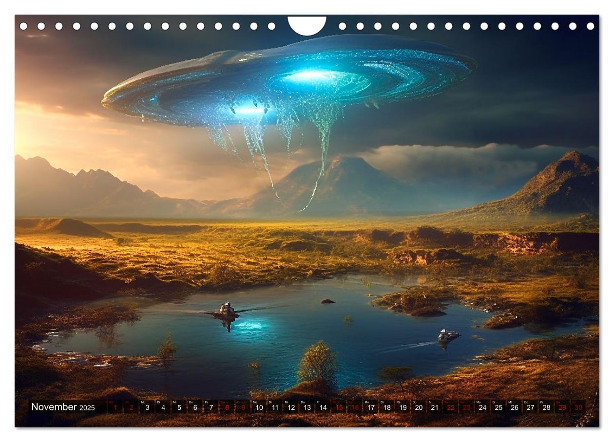 Bild: 9783383863462 | Nächster Halt Andromeda (Wandkalender 2025 DIN A4 quer), CALVENDO...