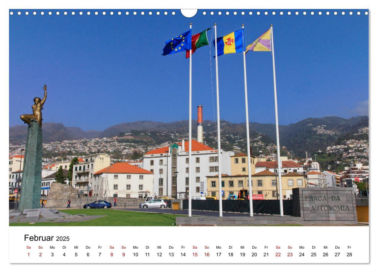 Bild: 9783435447572 | Funchal - Die Hauptstadt von Madeira (Wandkalender 2025 DIN A3...