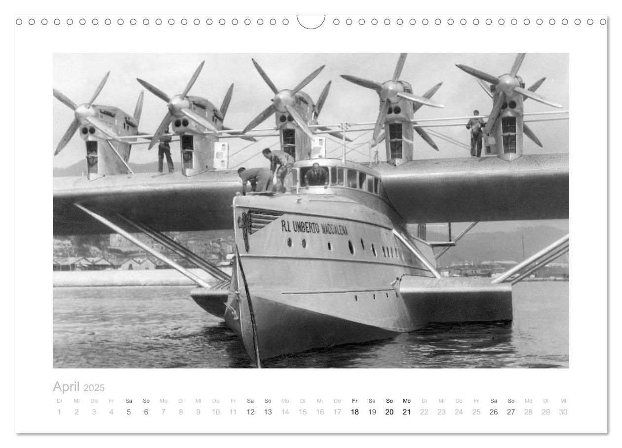 Bild: 9783435447299 | Reise mit dem Flugschiff - Dornier (Wandkalender 2025 DIN A3 quer),...