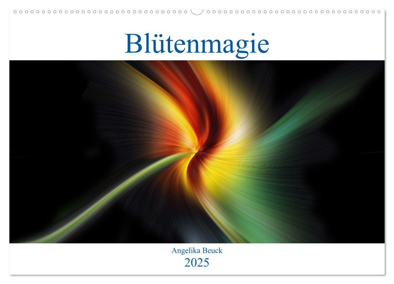 Cover: 9783435036424 | Blütenmagie (Wandkalender 2025 DIN A2 quer), CALVENDO Monatskalender