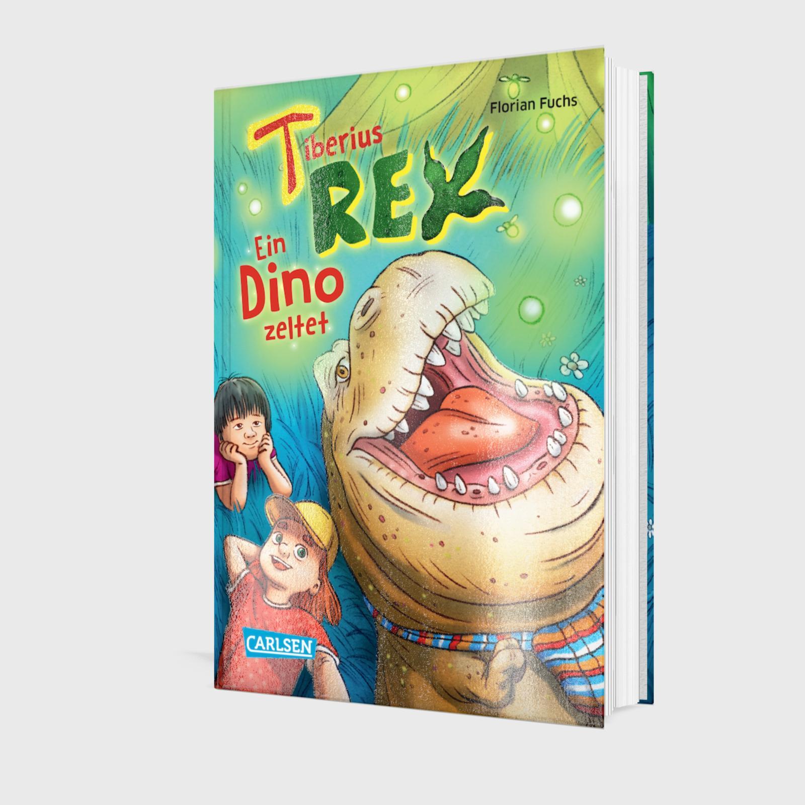 Bild: 9783551654298 | Tiberius Rex 3: Ein Dino zeltet | Florian Fuchs | Buch | Tiberius Rex