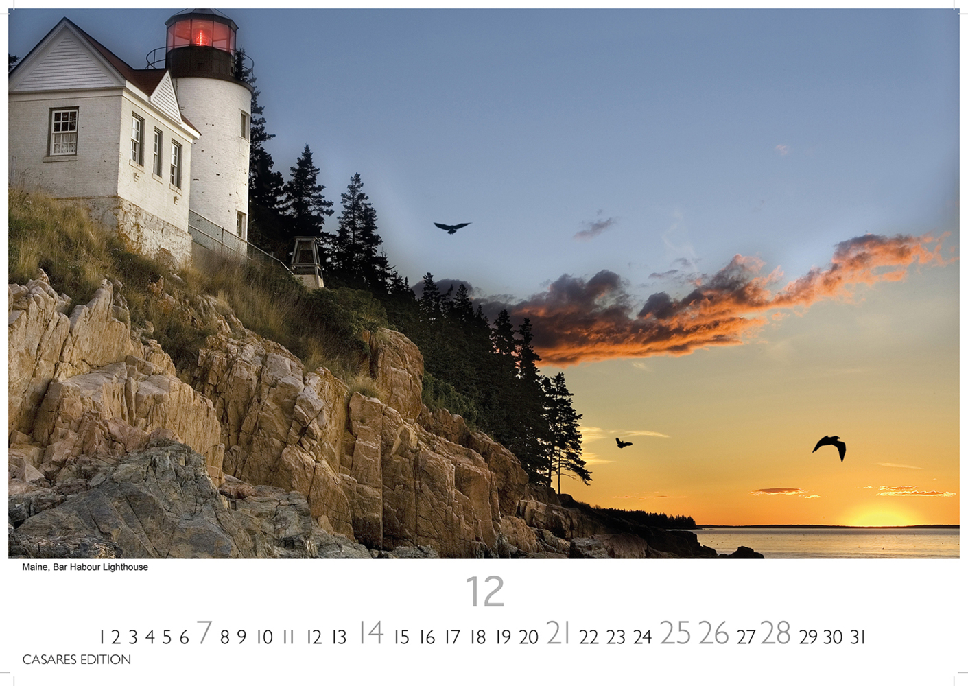 Bild: 9781835242834 | New England 2025 S 24x35cm | Kalender | 14 S. | Deutsch | 2025