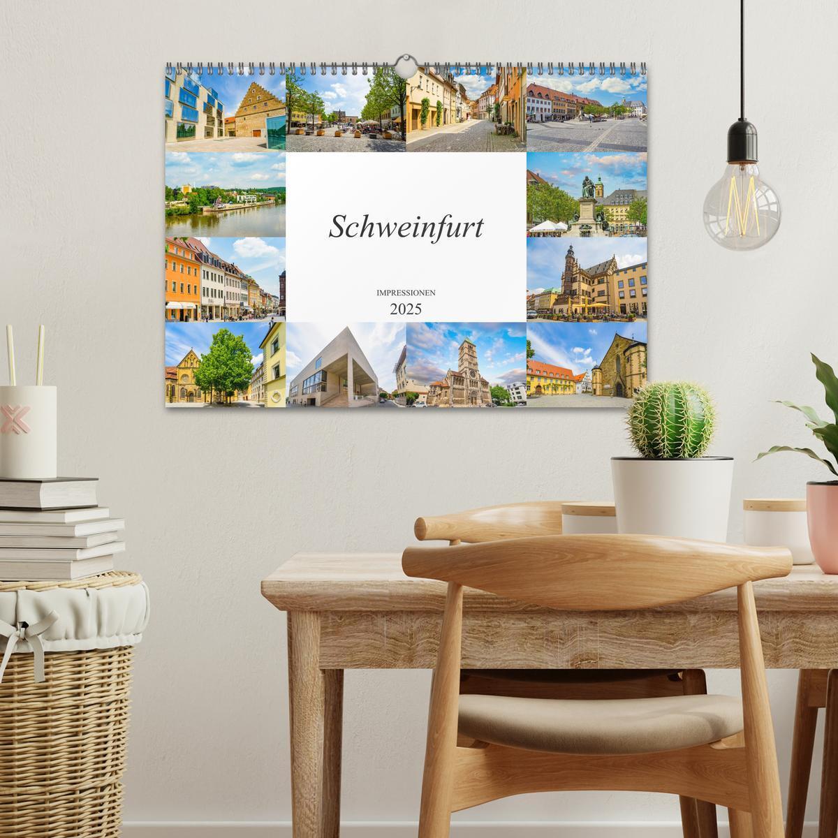 Bild: 9783435229413 | Schweinfurt Impressionen (Wandkalender 2025 DIN A3 quer), CALVENDO...