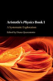 Cover: 9781316647899 | Aristotle's Physics Book I | Diana Quarantotto | Taschenbuch | 2023