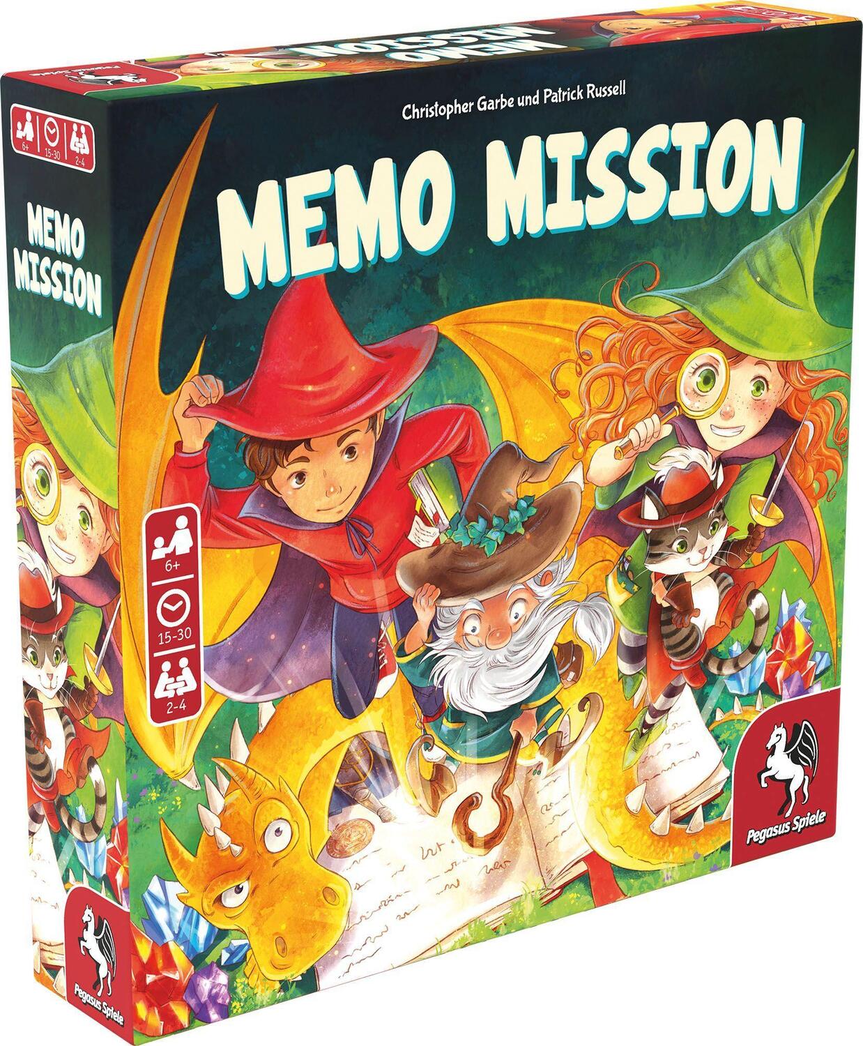 Bild: 4250231731716 | Memo Mission | Spiel | Deutsch | 2023 | Pegasus Spiele GmbH