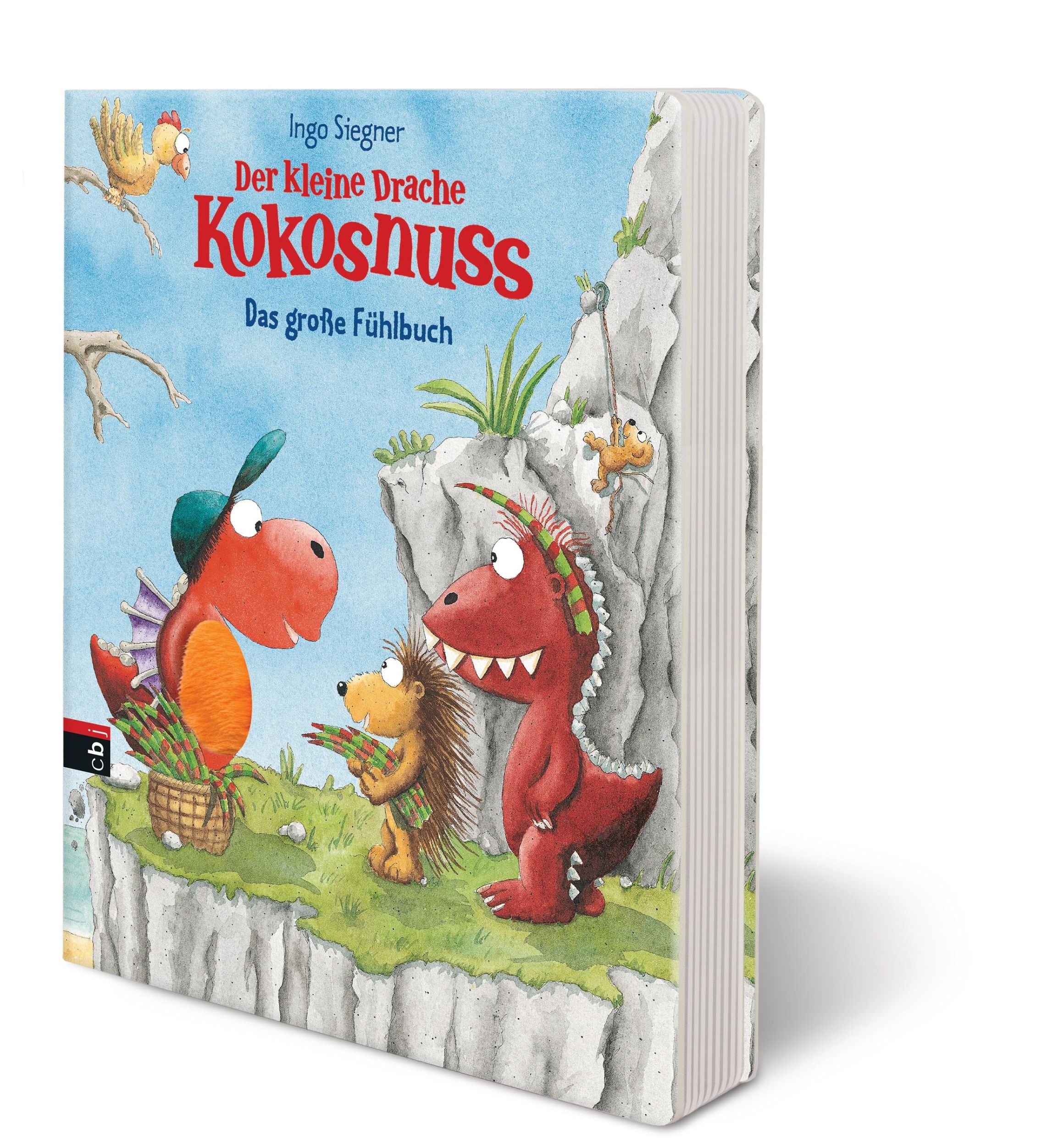 Cover: 9783570173497 | Der kleine Drache Kokosnuss - Das große Fühlbuch | Pappbilderbuch