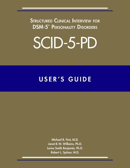 Cover: 9781585624614 | Structured Clinical Interview for DSM-5® Disorders-Clinician...